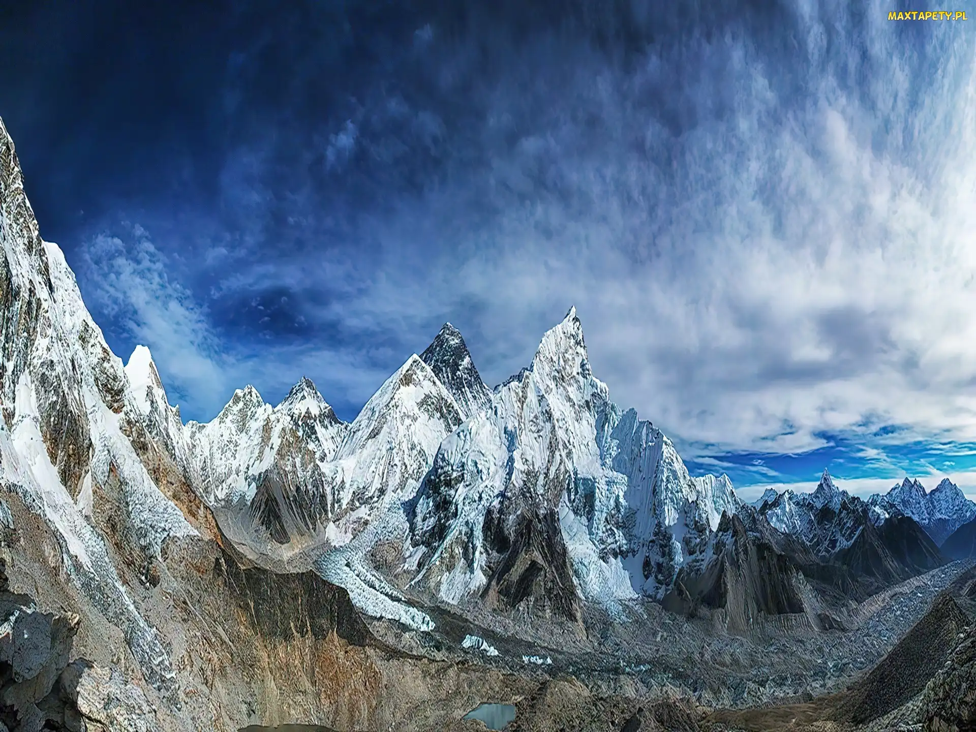 Everestu, Region, Widok, Na