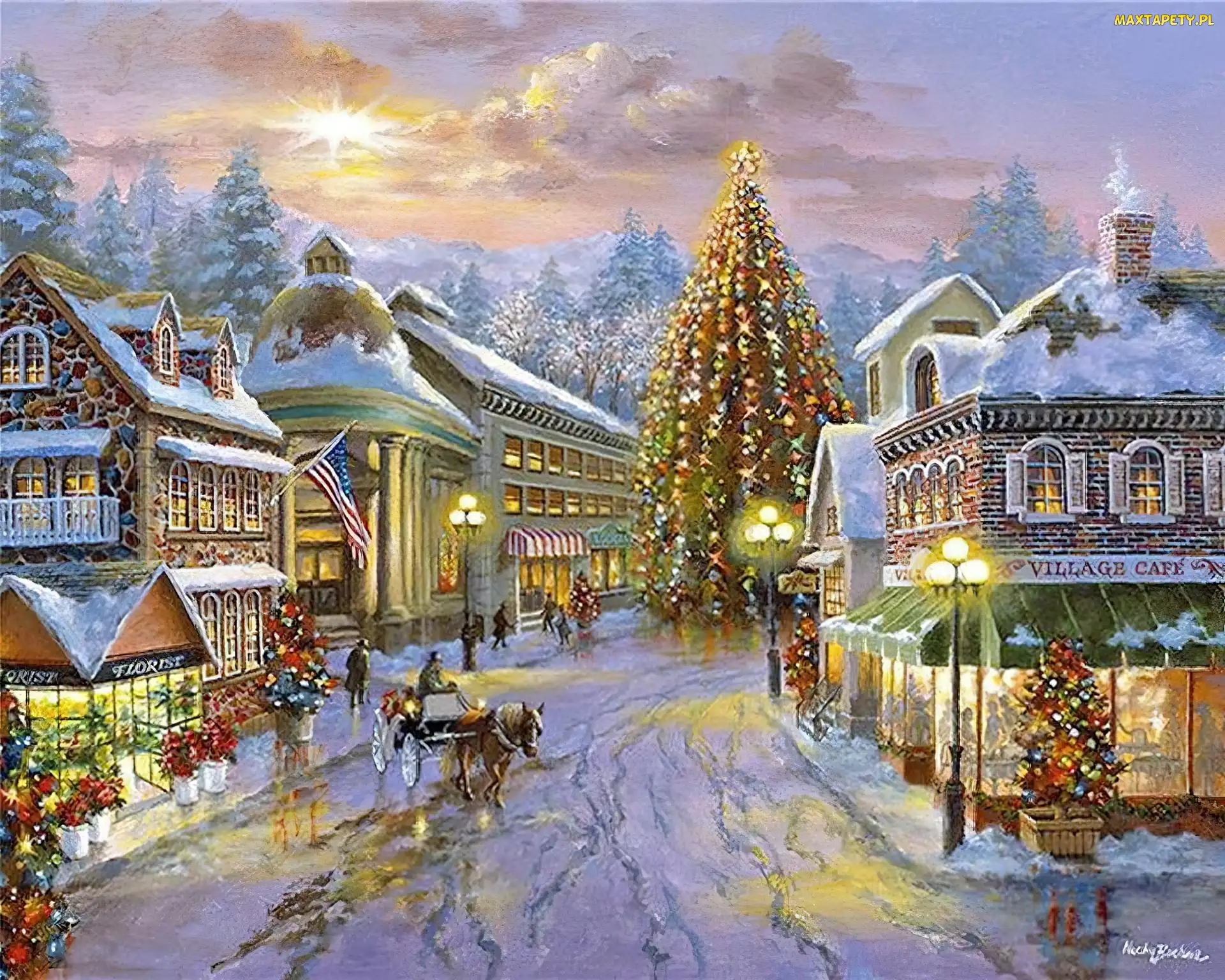 Ulica, Nicky Boehme, Boże Narodzenie, Domy
