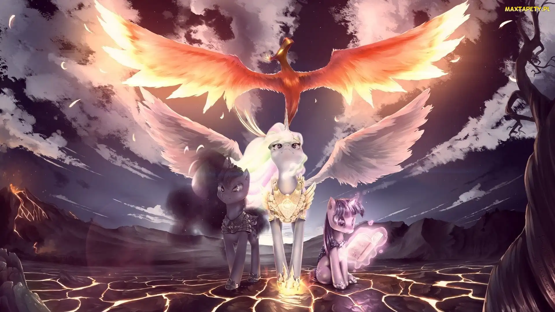Twilight Sparkle, Luna, My Little Pony, Celestia