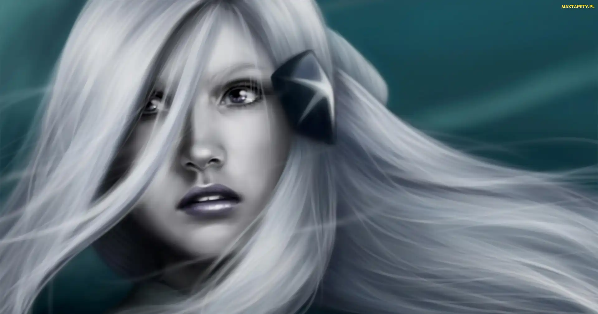 Platynowa, Blondynka, Kobieta