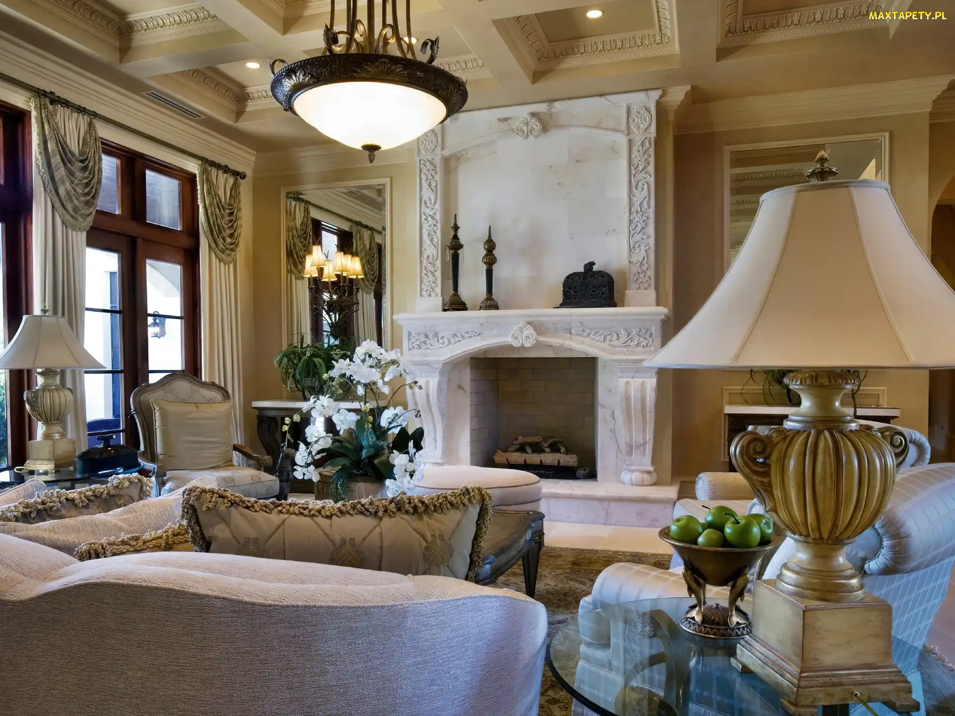 Salon, Lampa, Stylowy