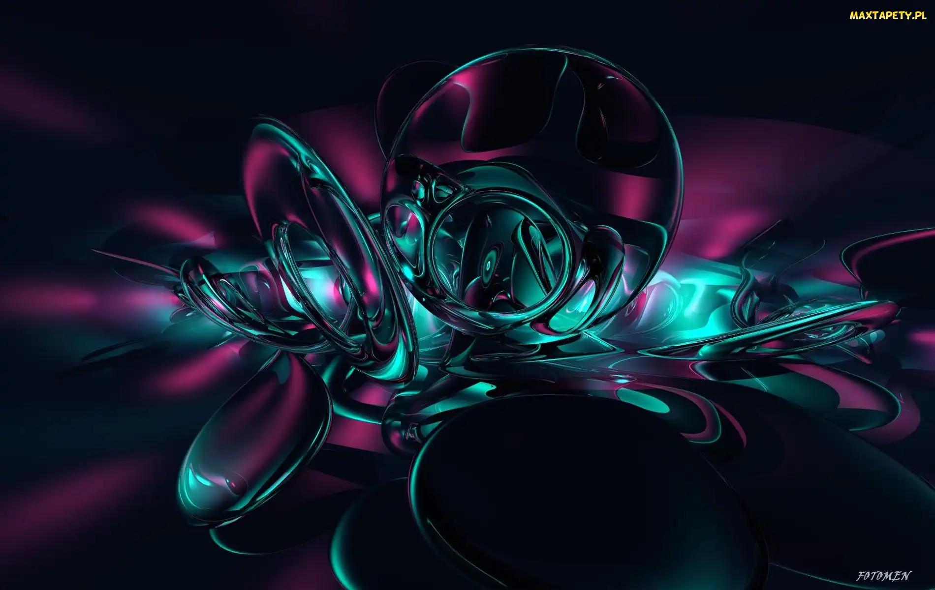 Grafika 3D, Abstrakcja, Wzór