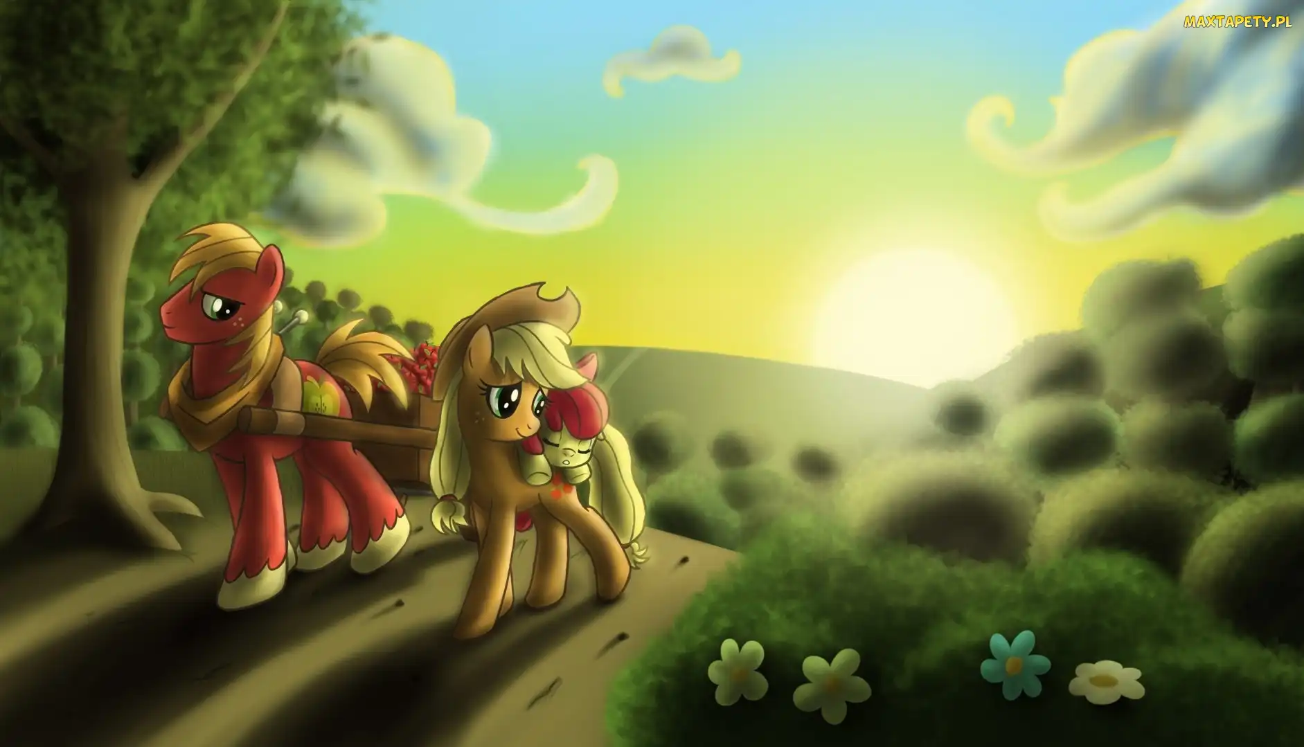 Applejack, Applebloom, Big Macintosh
