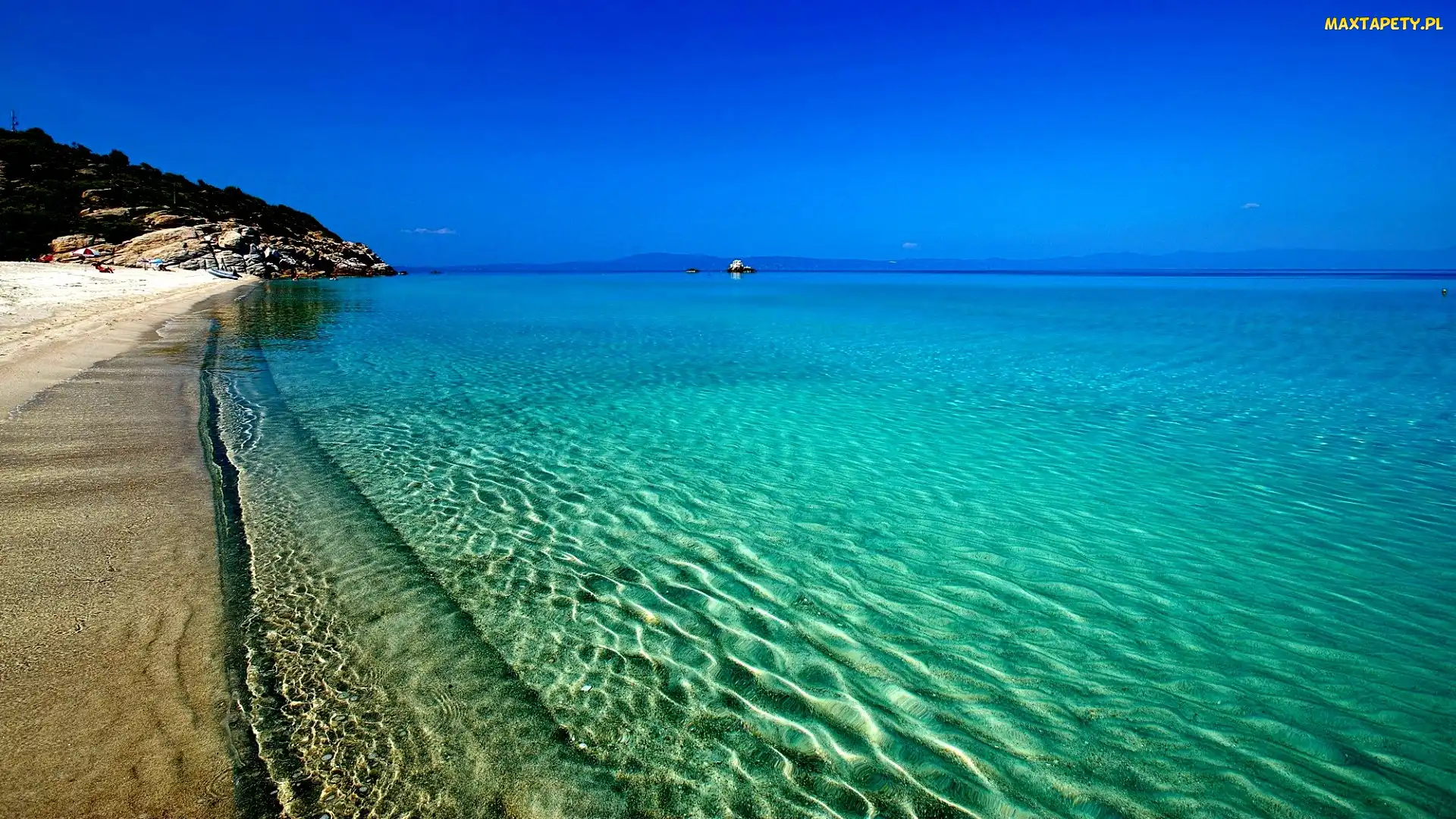 Plaża, Wyspa, Morze