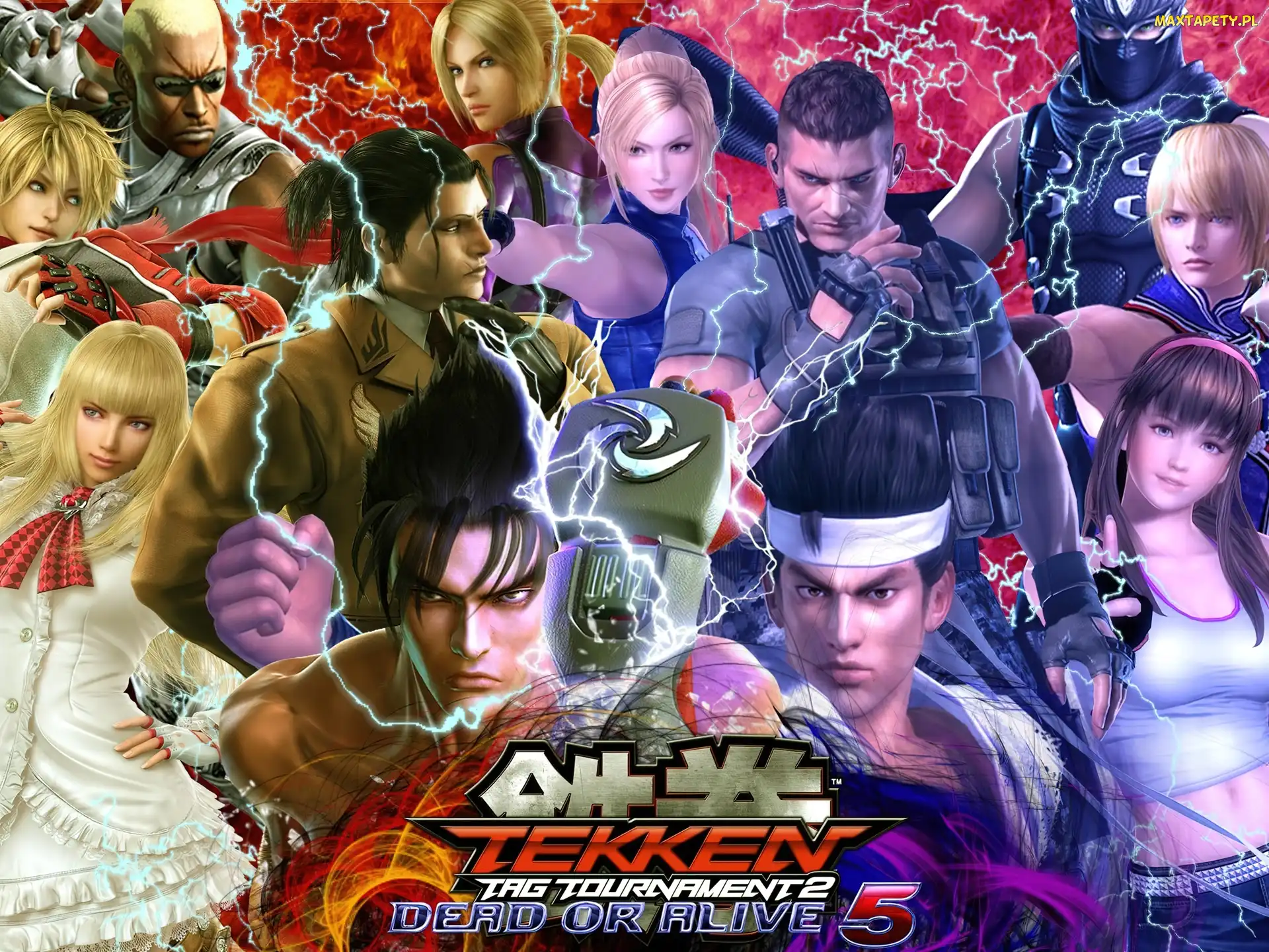 Dead OR Alive 5, Postacie, Tekken Tag Tournament 2