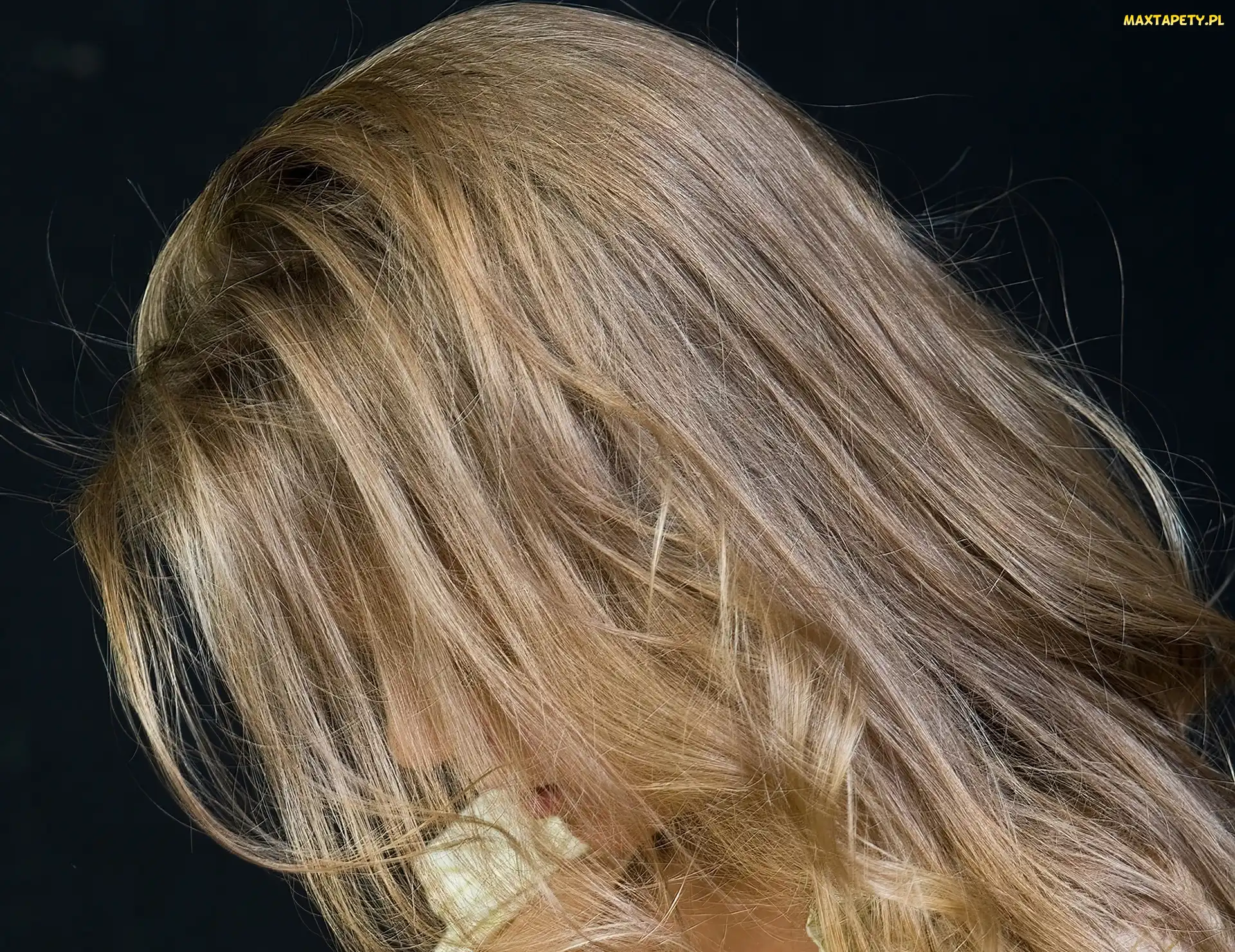 Portret, Profil, Blondynka