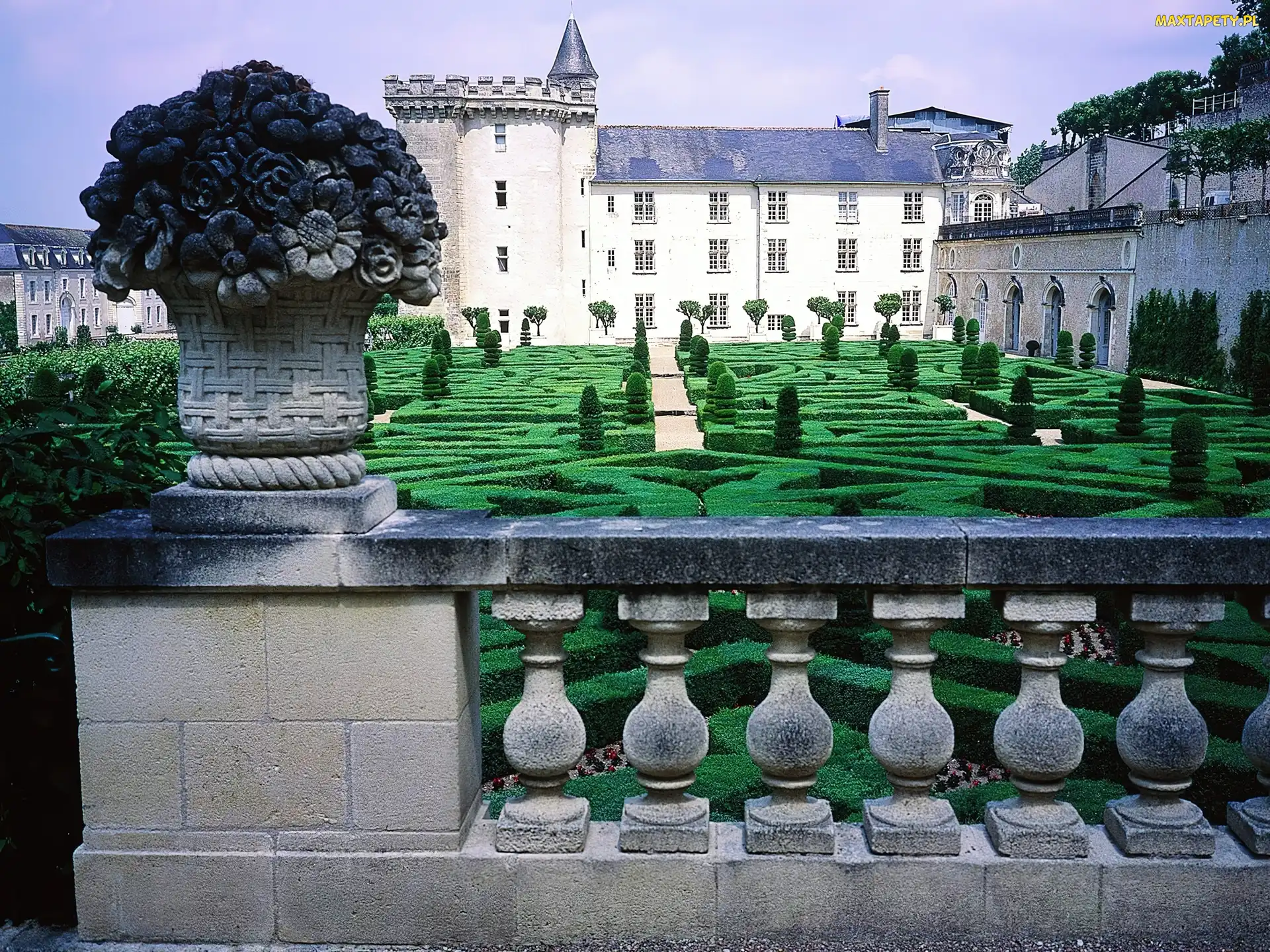Loary, Villandry, W, Zamek, Dolina