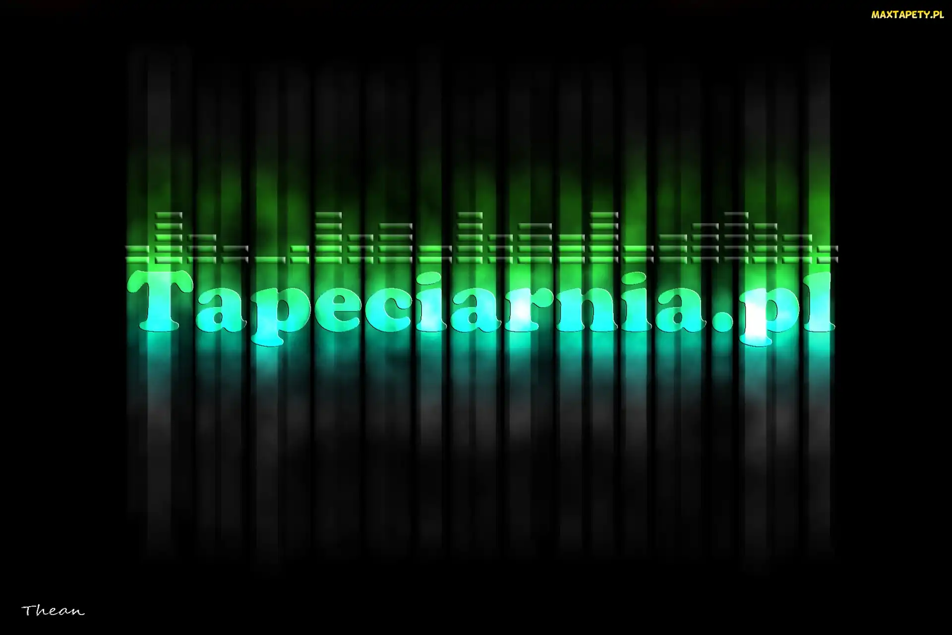 Tapeciarnia.pl, Grafika, Napis