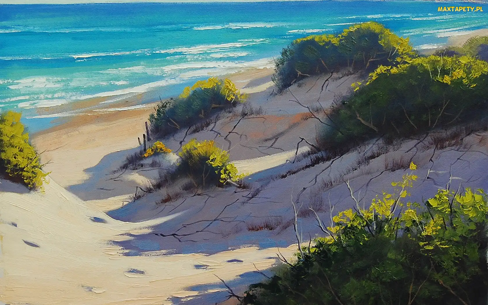 Plaża, Wydmy, Morze