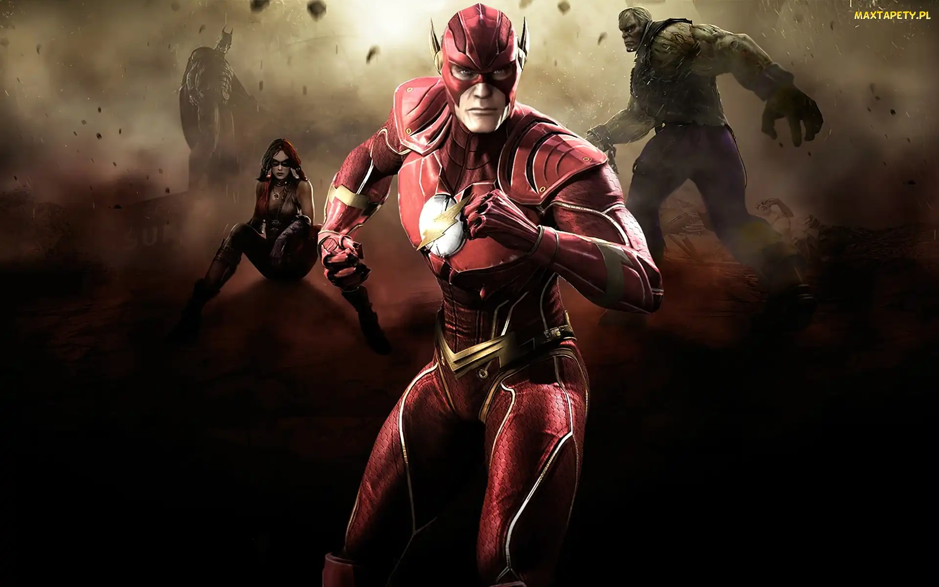 Harley Quin, Solomon Grundy, Flash