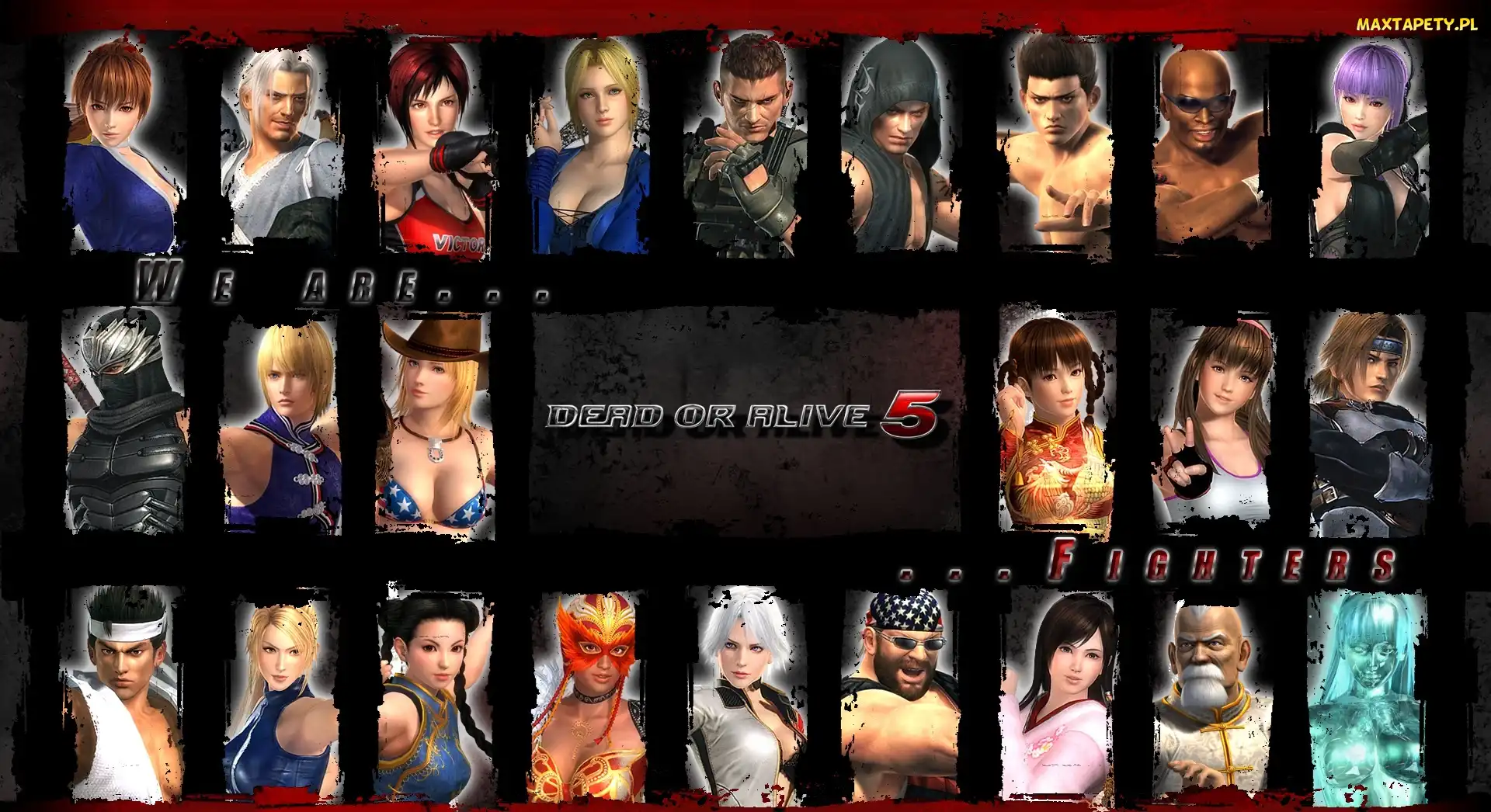 Dead Or Alive 5, Postacie