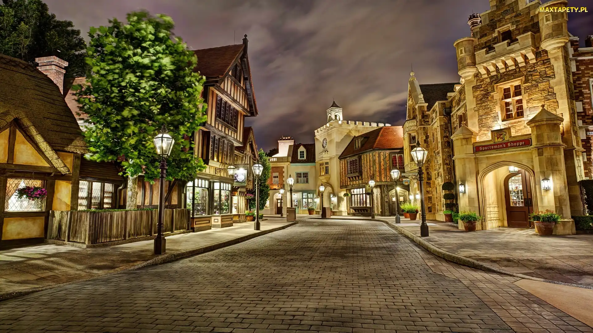 Floryda, Orlando, Disneyland, Stany Zjednoczone, Pawilon angielski, Park rozrywki, Epcot