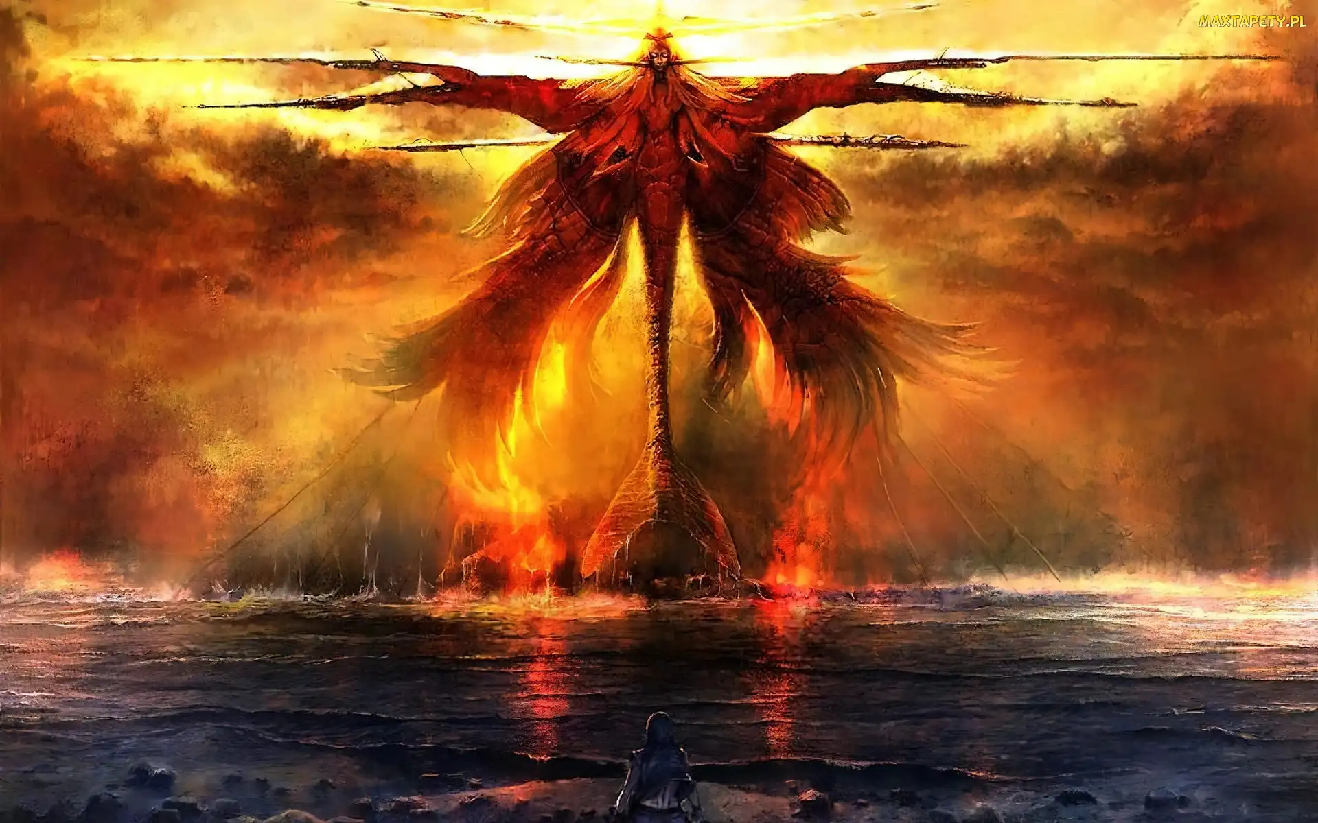 Morze, Podróżnik, Demon