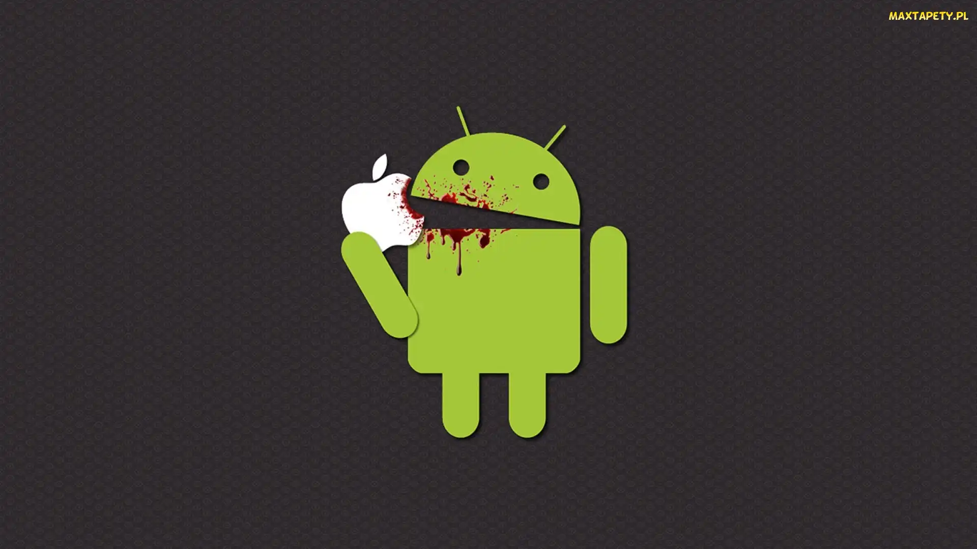 Apple, Logo, Jabłko, Krew, Android