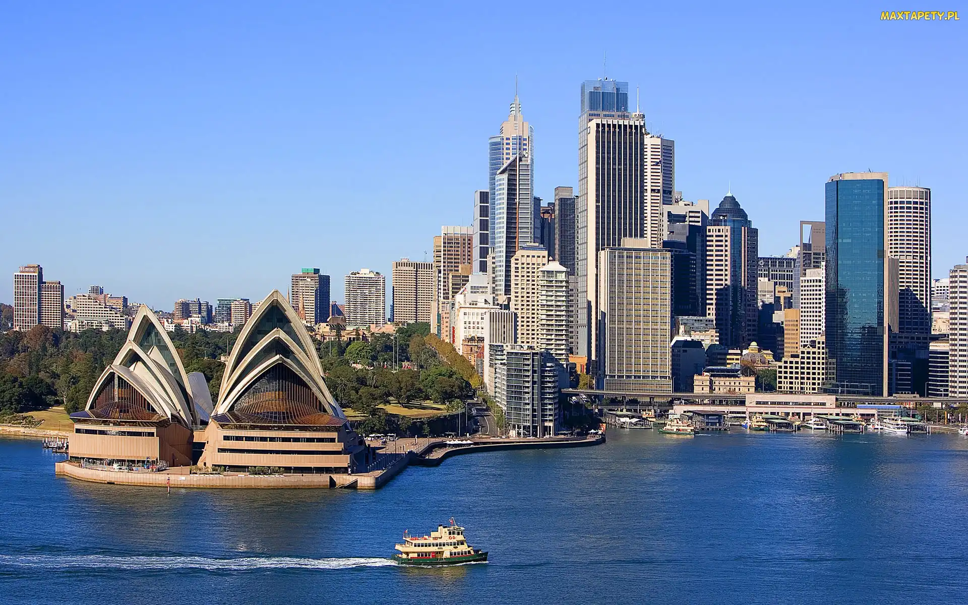 Opera House Opery, Wieżowce, Australia, Sydney