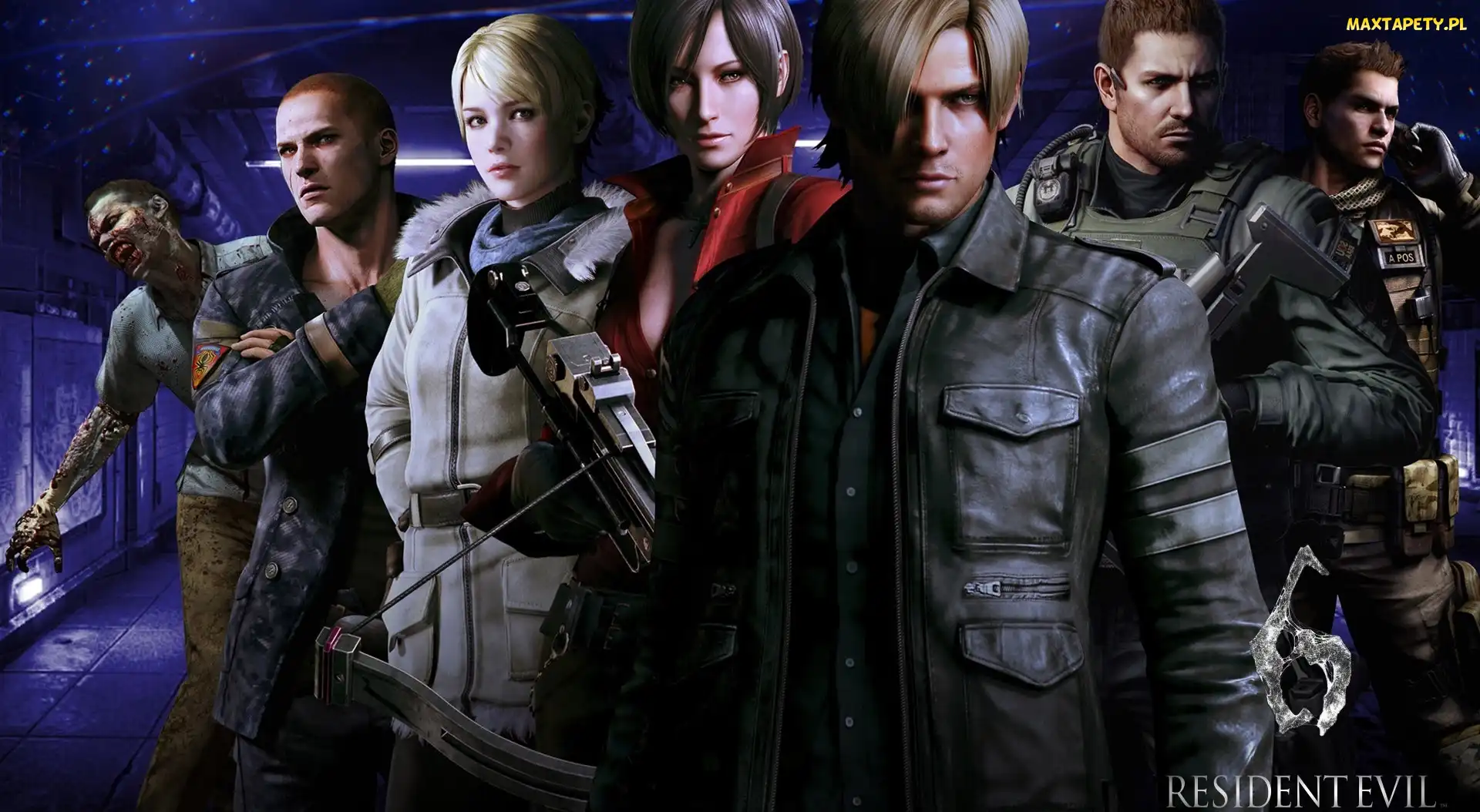 Resident Evil 6, Postacie