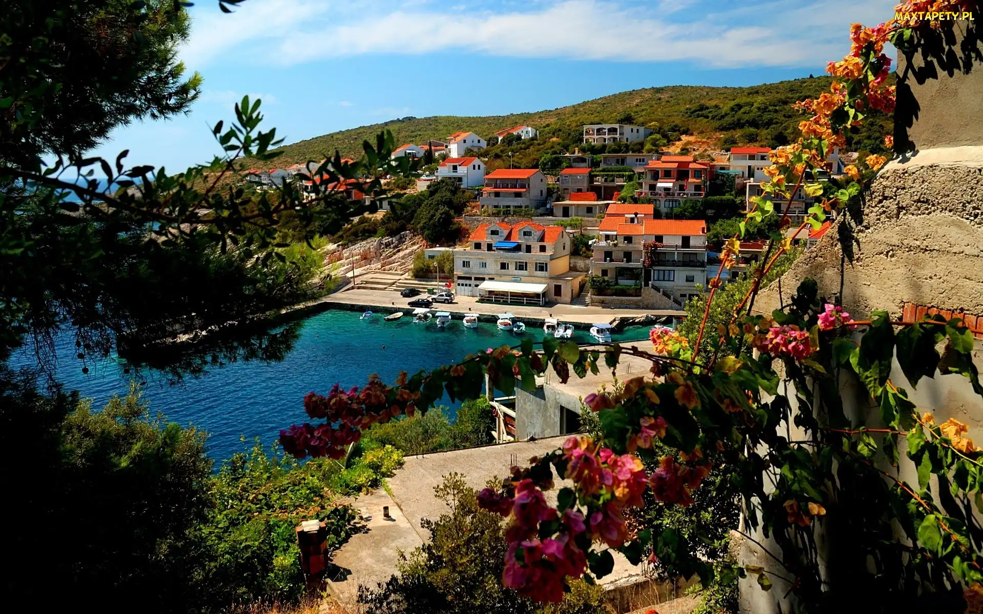 Zatoka, Chorwacja, Korcula, Wyspa, Morze