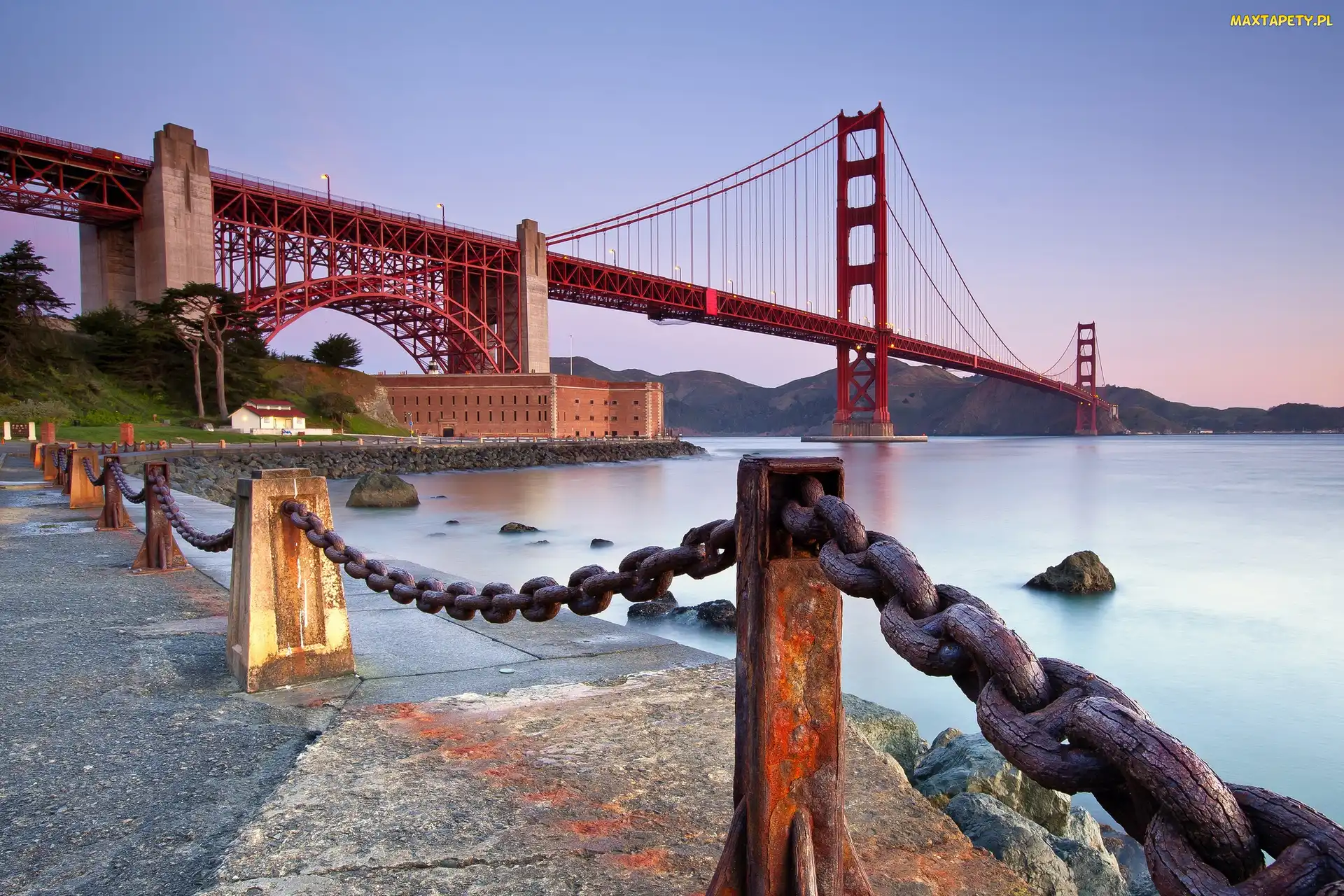 Kalifornia, San Francisco, Most, Golden Gate