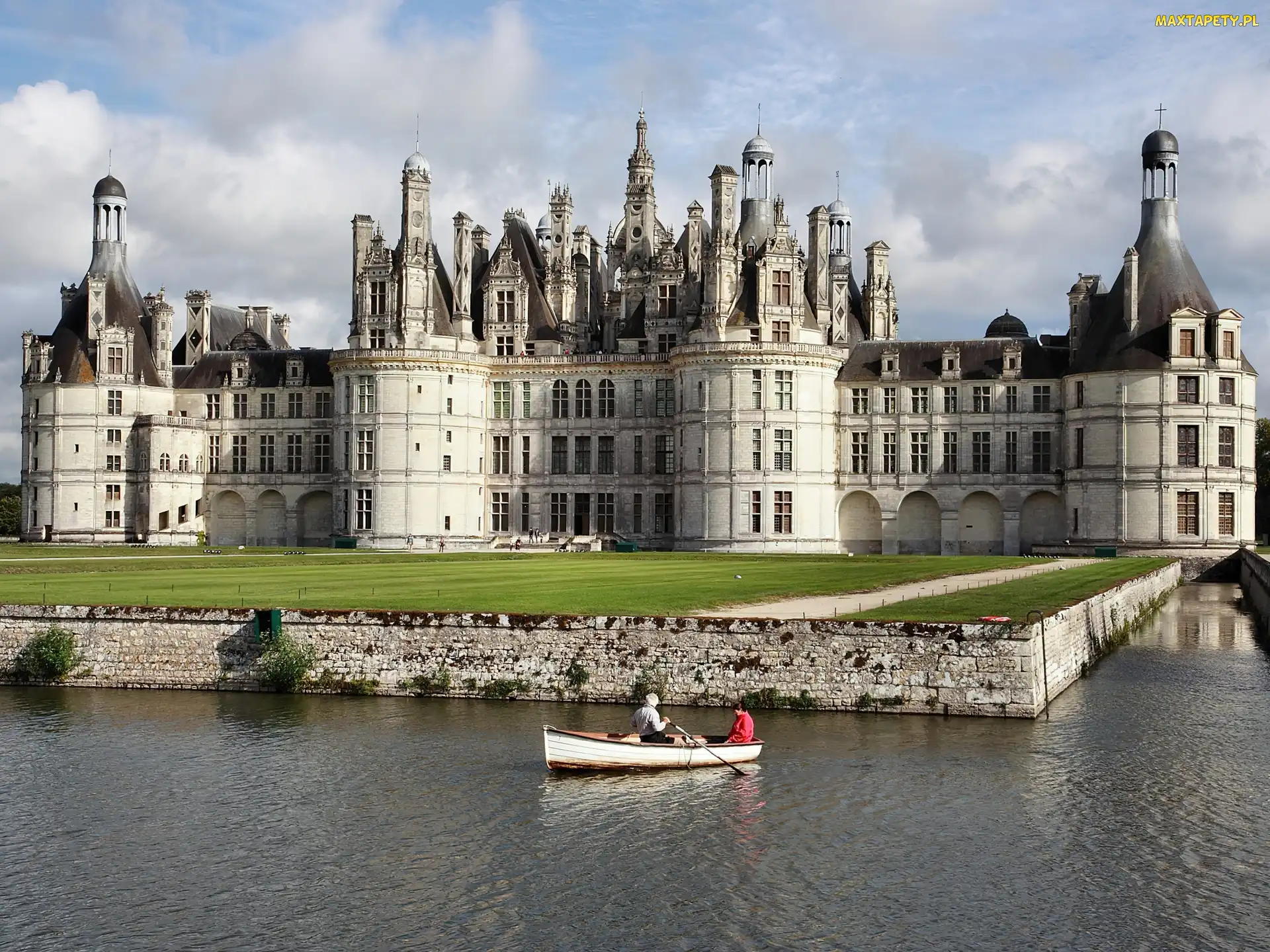 Francja, W Chambord, Loary, Zamek, Dolina