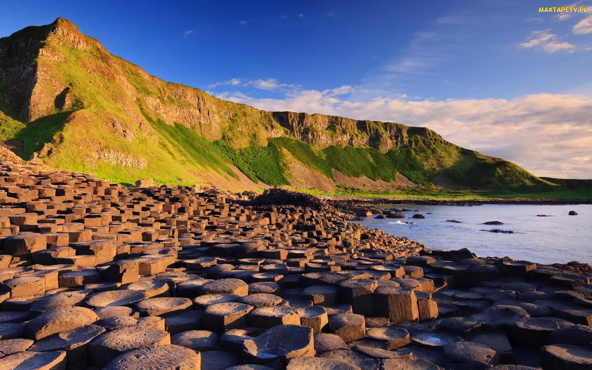 Irlandia, Kamienie, Wybrzeże, Klify