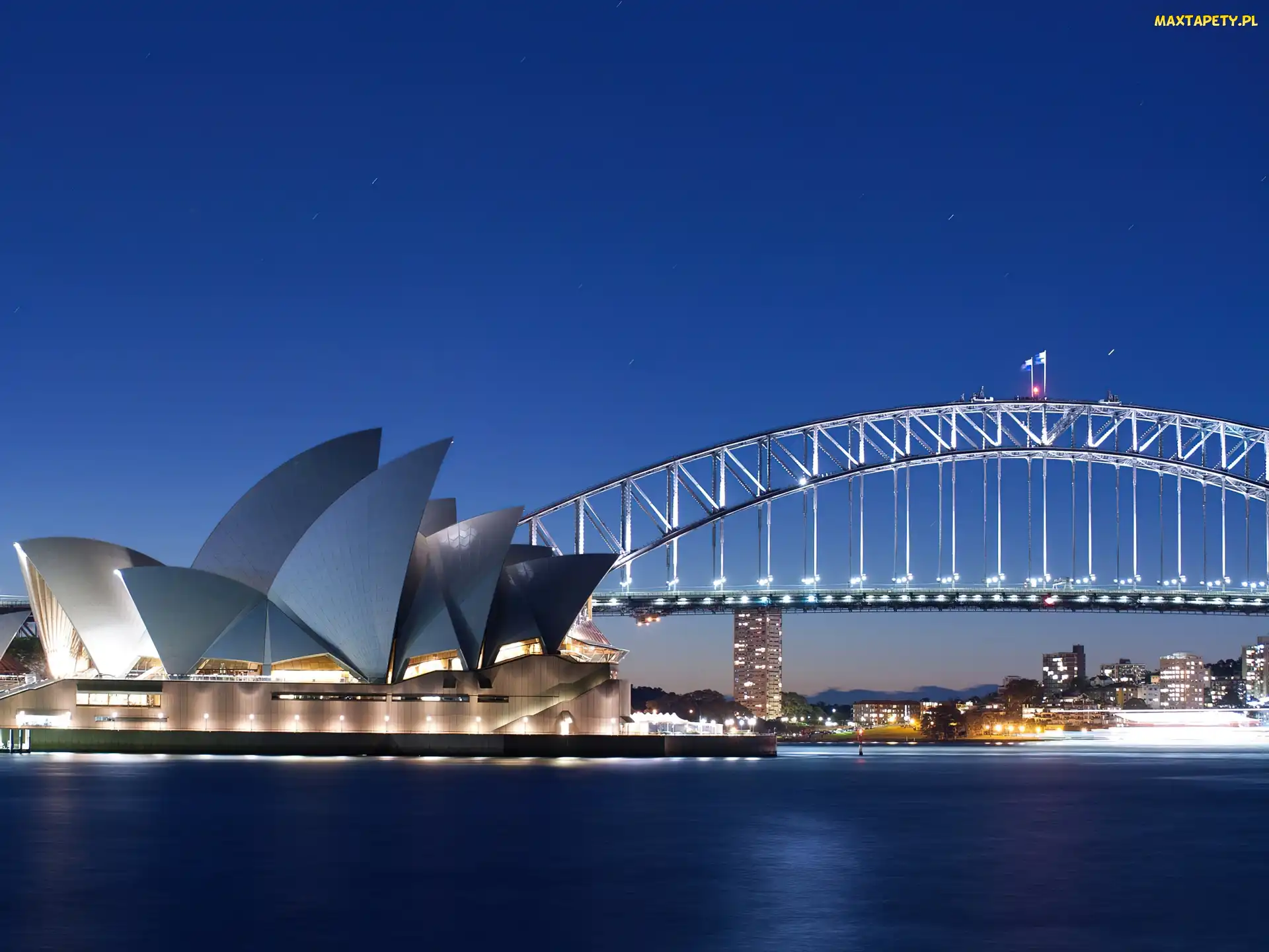 Sydney, Sydney Opera House, Most Sydney Harbour Bridge, Zatoka Port Jackson, Australia