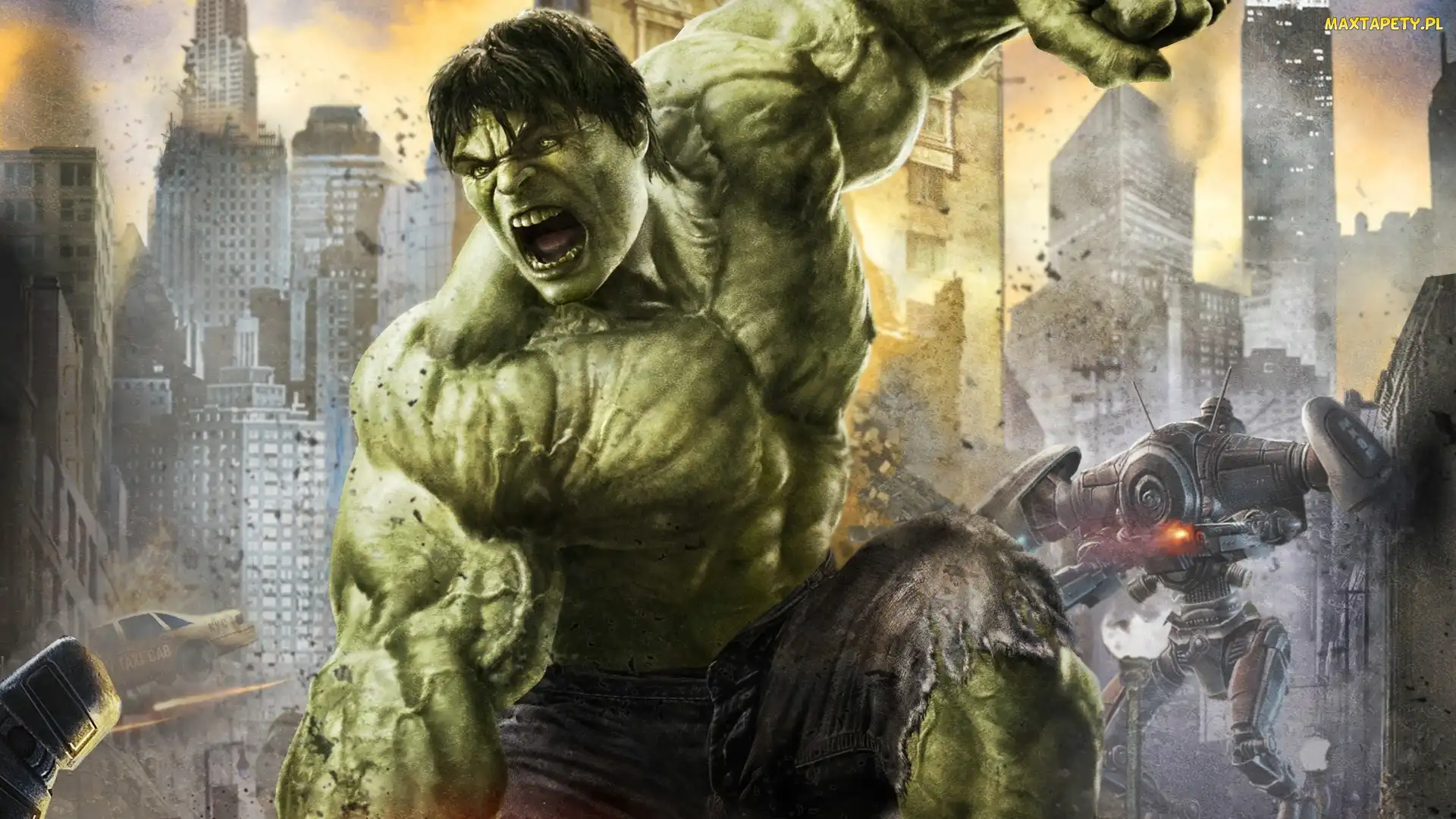 Mięśnie, Roboty, Hulk