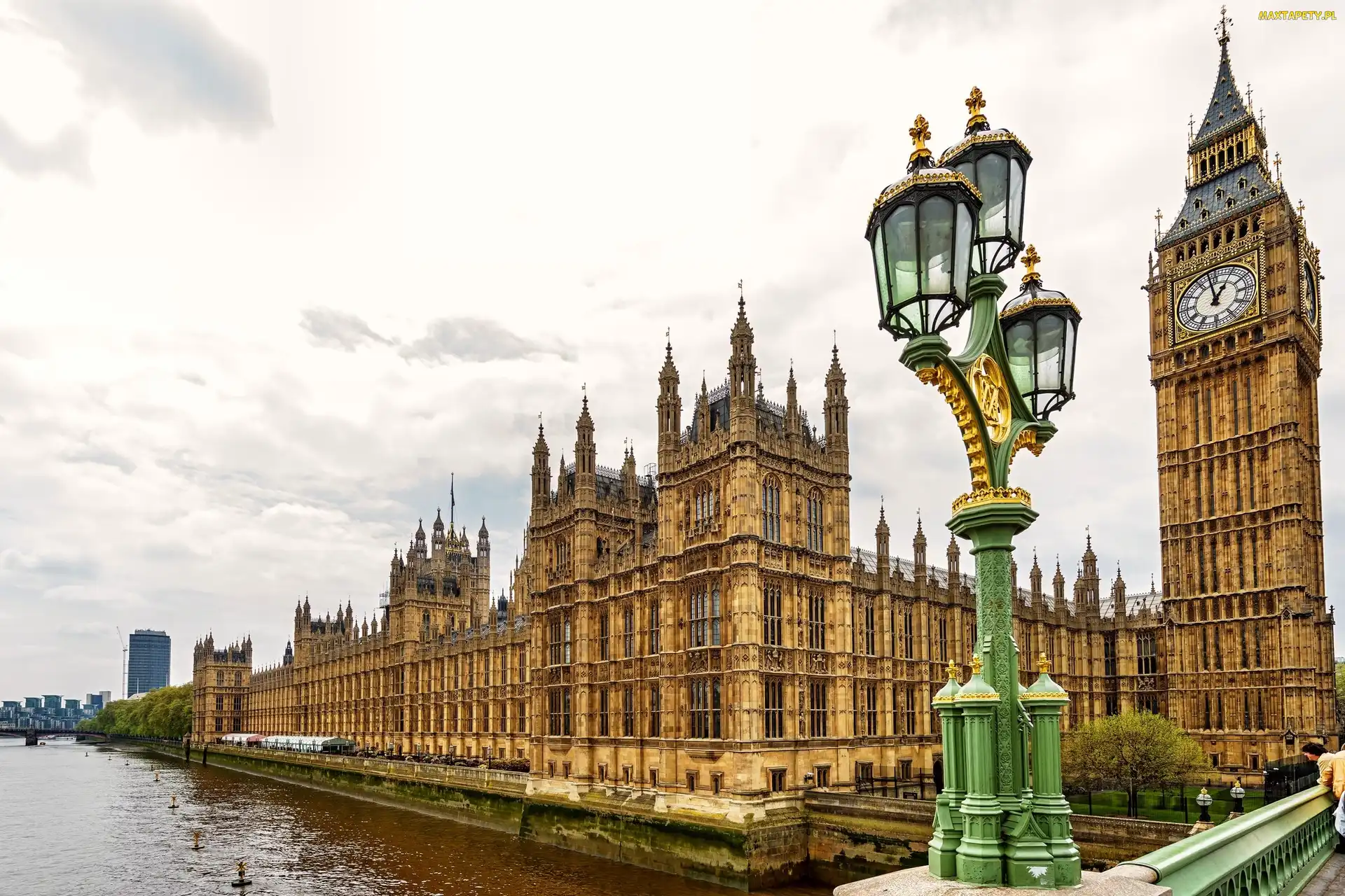 Anglia, Tamiza, Big Ben, Pałac Westminster, Londyn