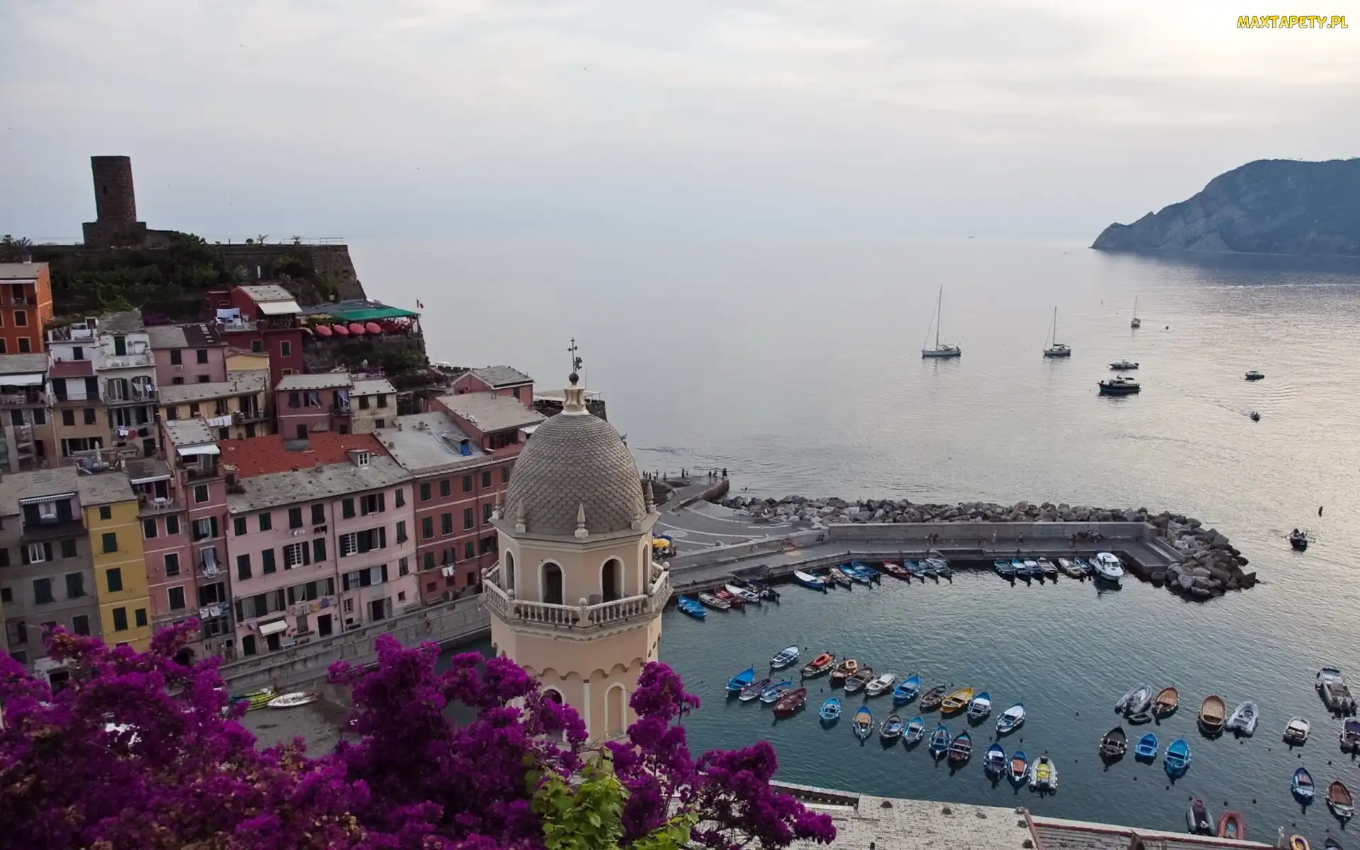 Łodzie, Zatoka, Amalfi, Miasto