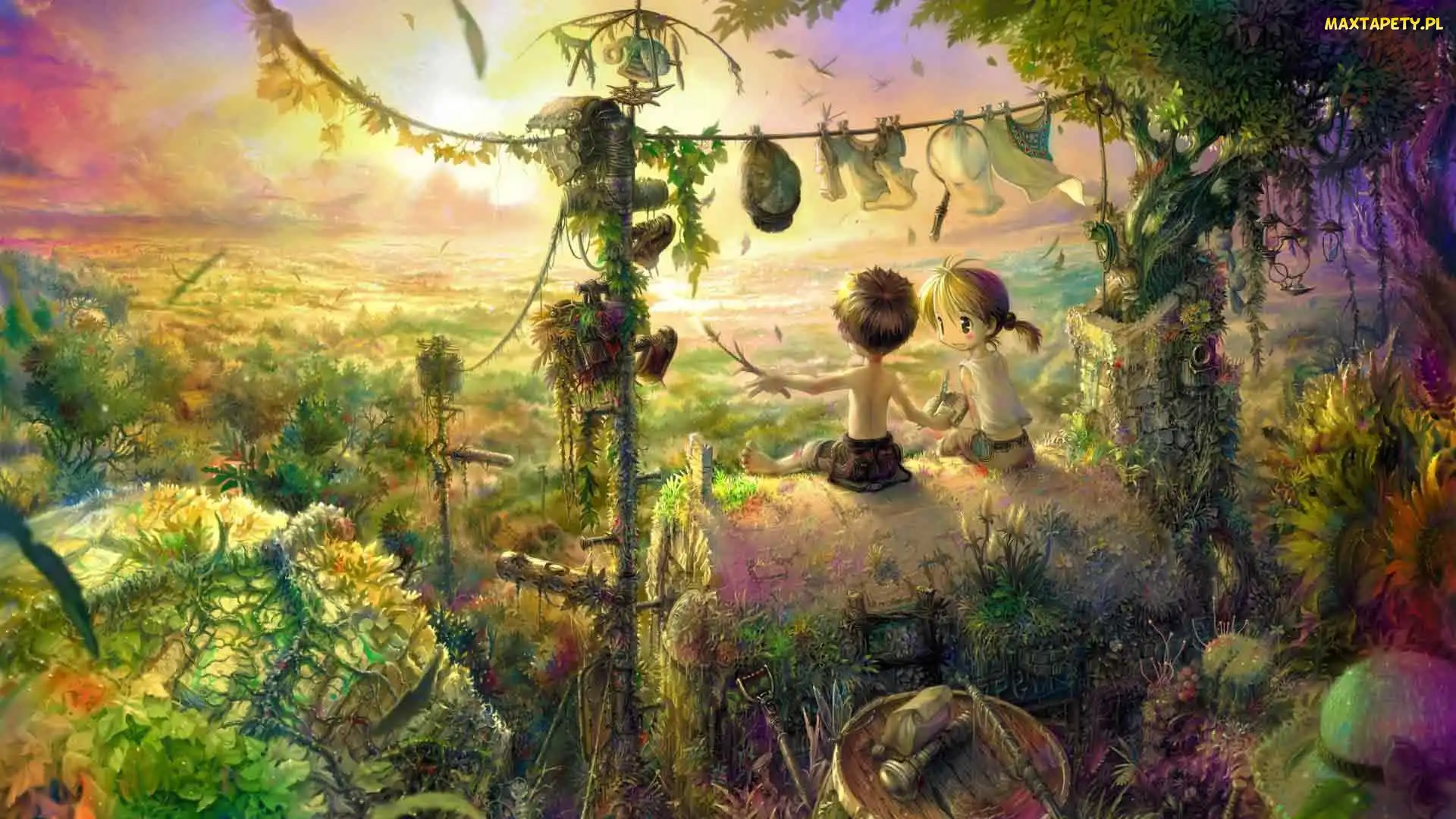 Roślinność, Dzieci, Animacja, Fantasy