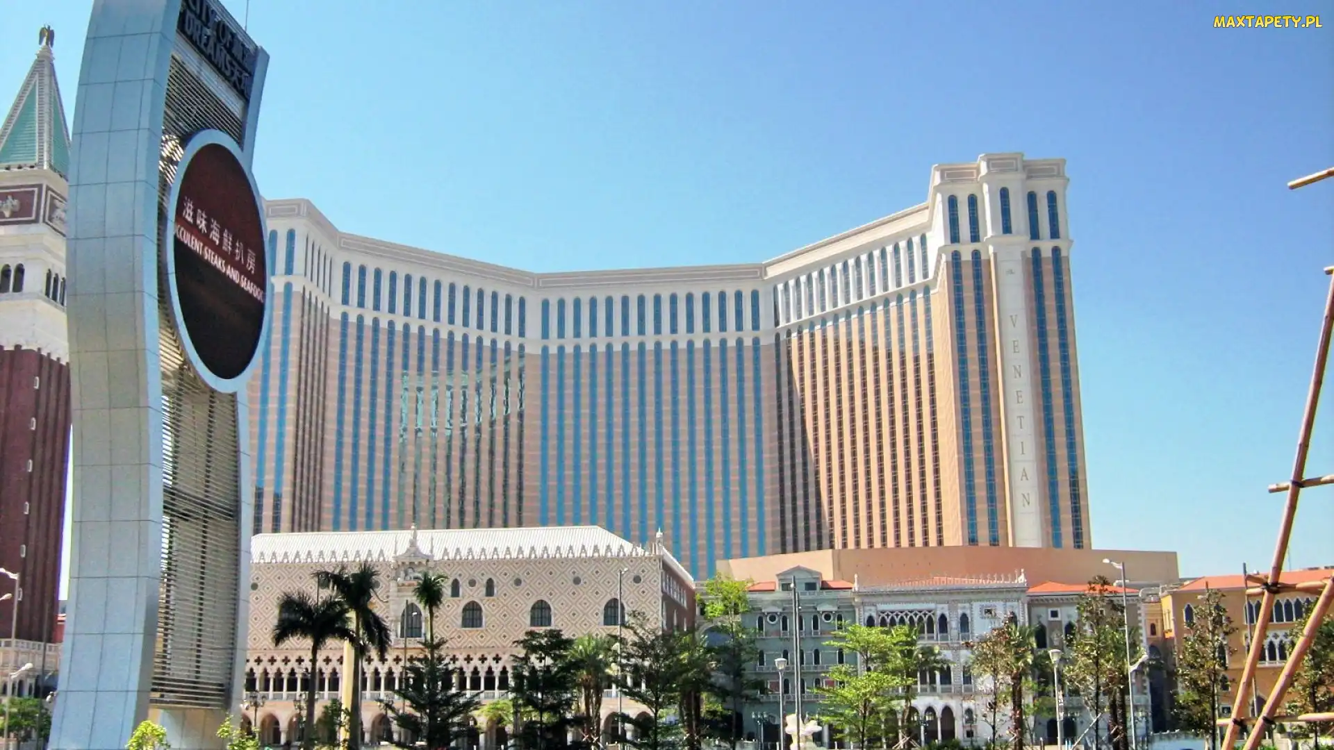 Chiny, Macau, Hotel, Venetian