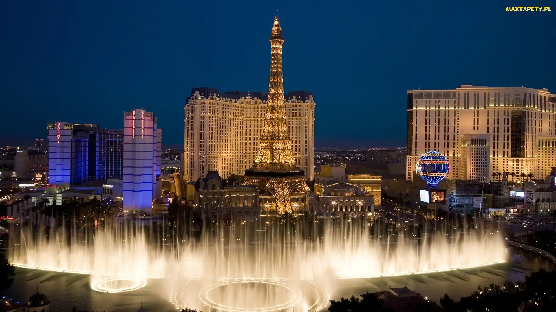Bellagio, Las Vegas, Fontanna