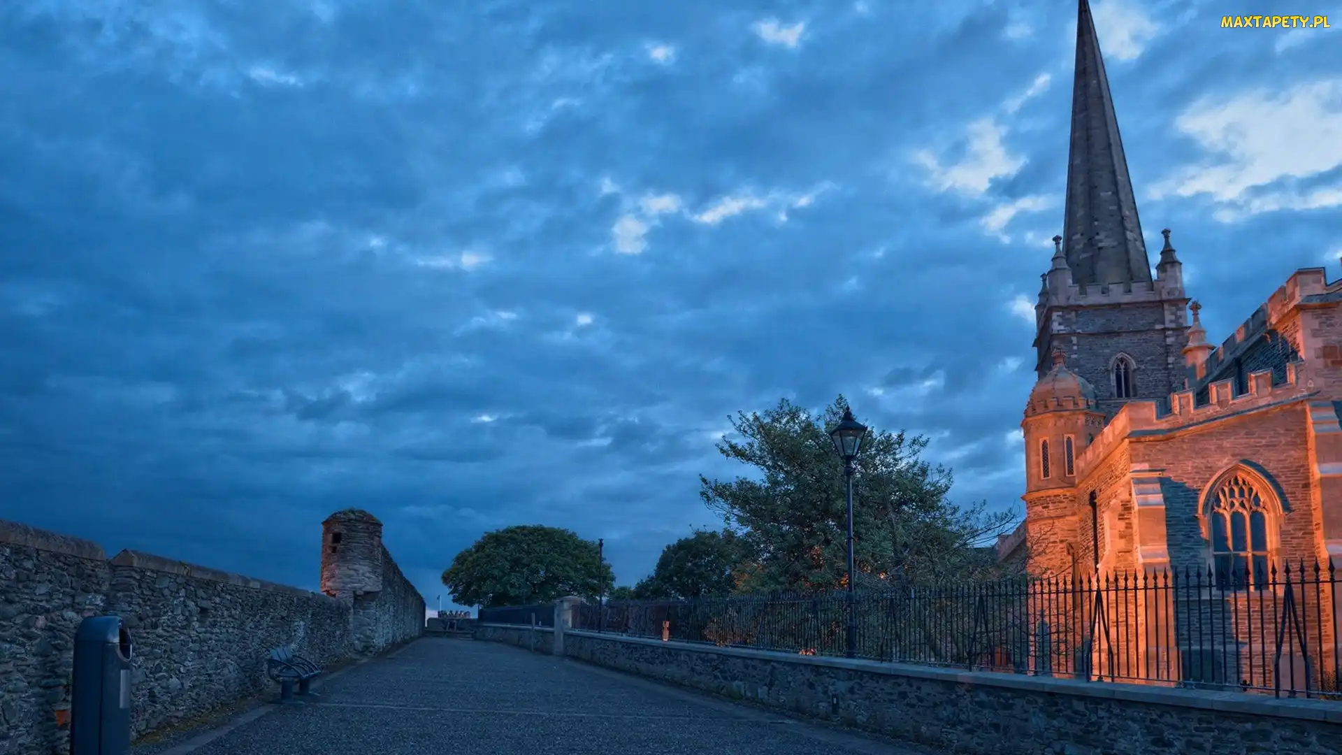 Hrabstwo Londonderry, Droga, Wielka Brytania, Irlandia Północna, Kościół anglikański Saint Columb