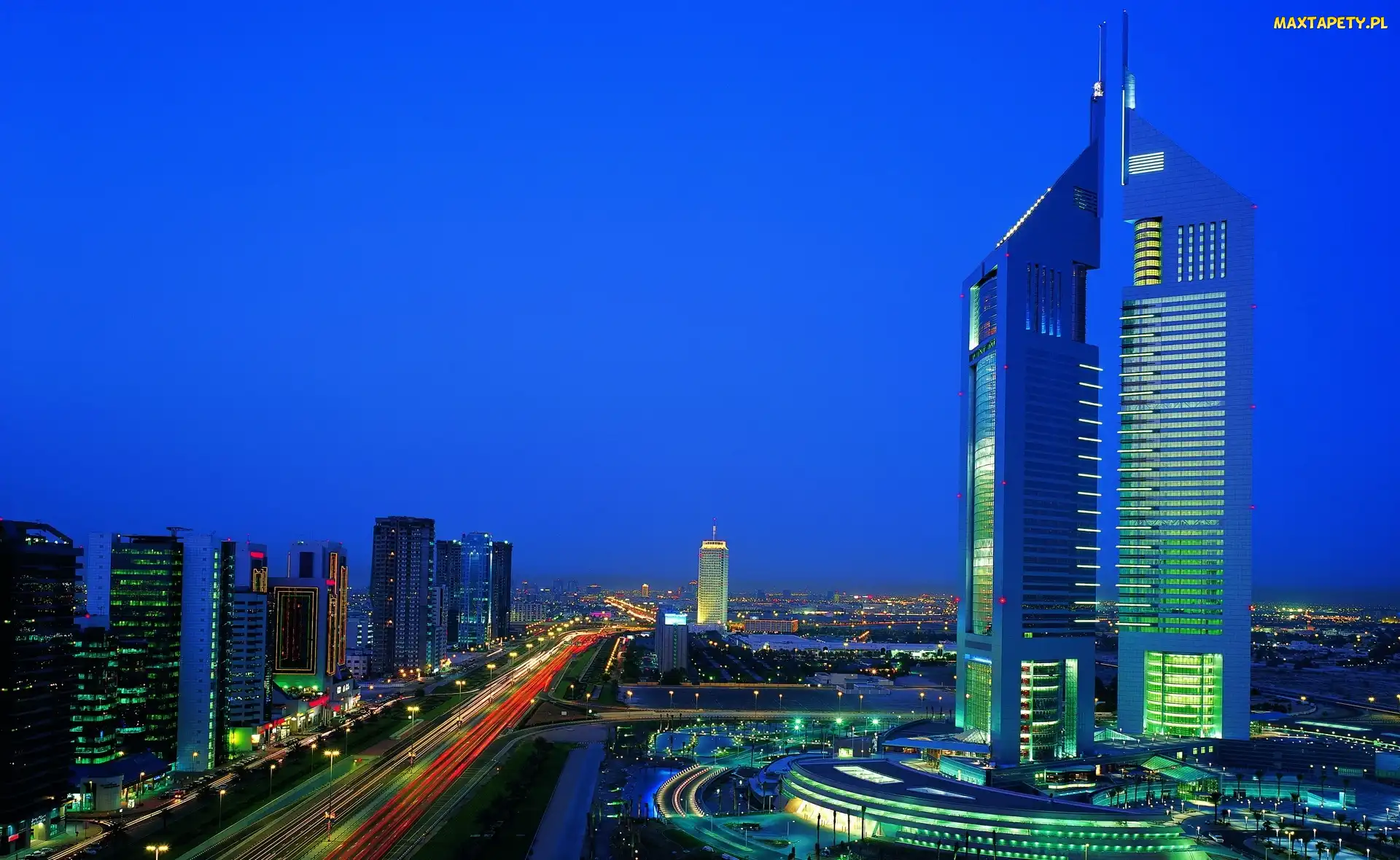 Noc, Panorama, Dubaj
