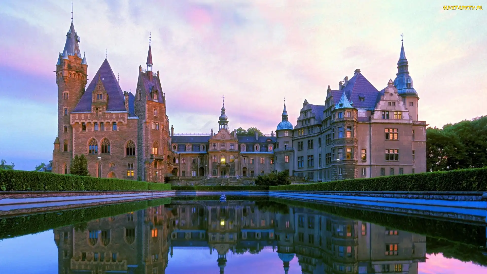 Zamek w Mosznej, Polska, Moszna, Pałac