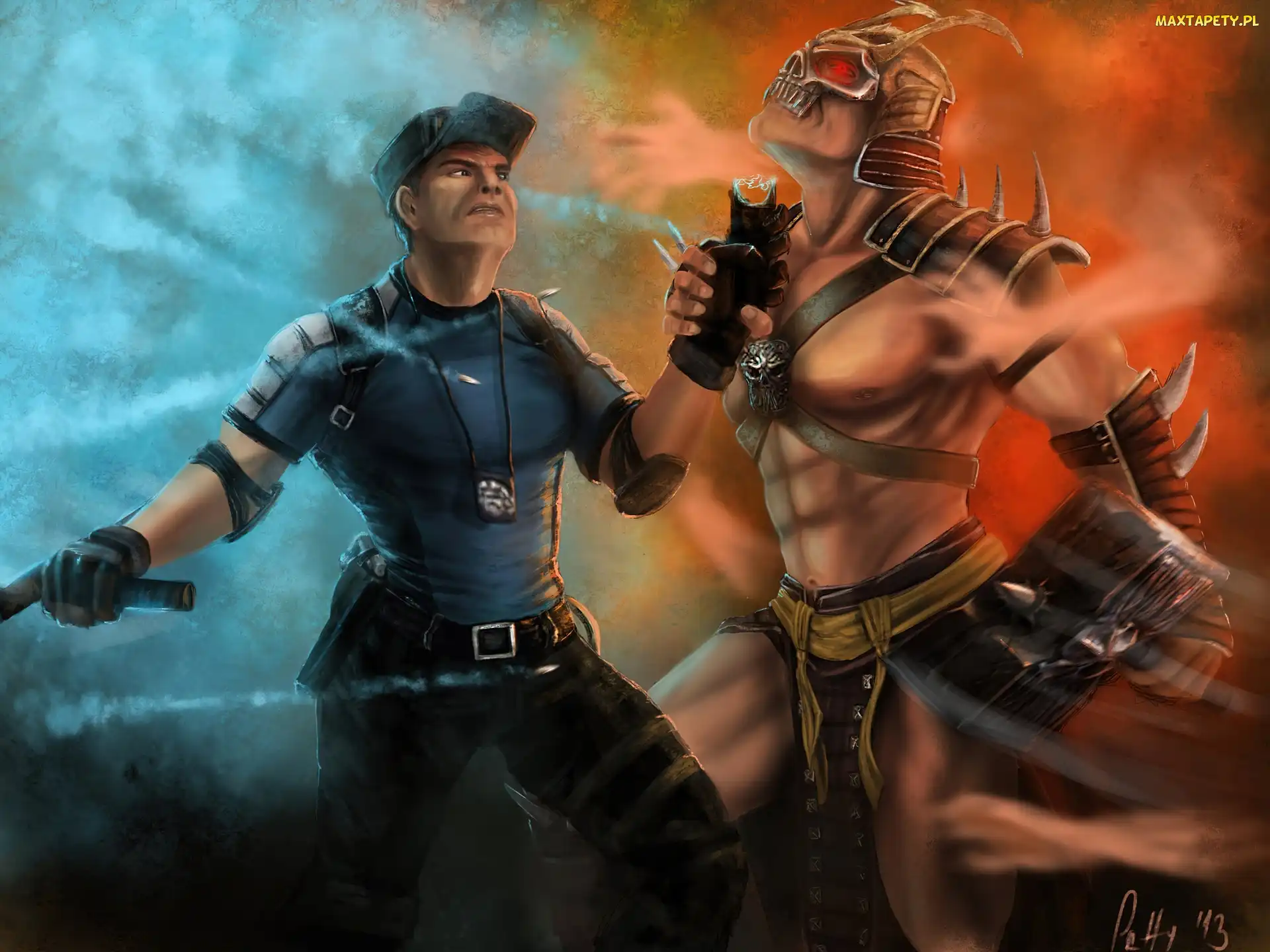 Letticia Maer, Shao Kahn, Mortal Kombat, Strtker