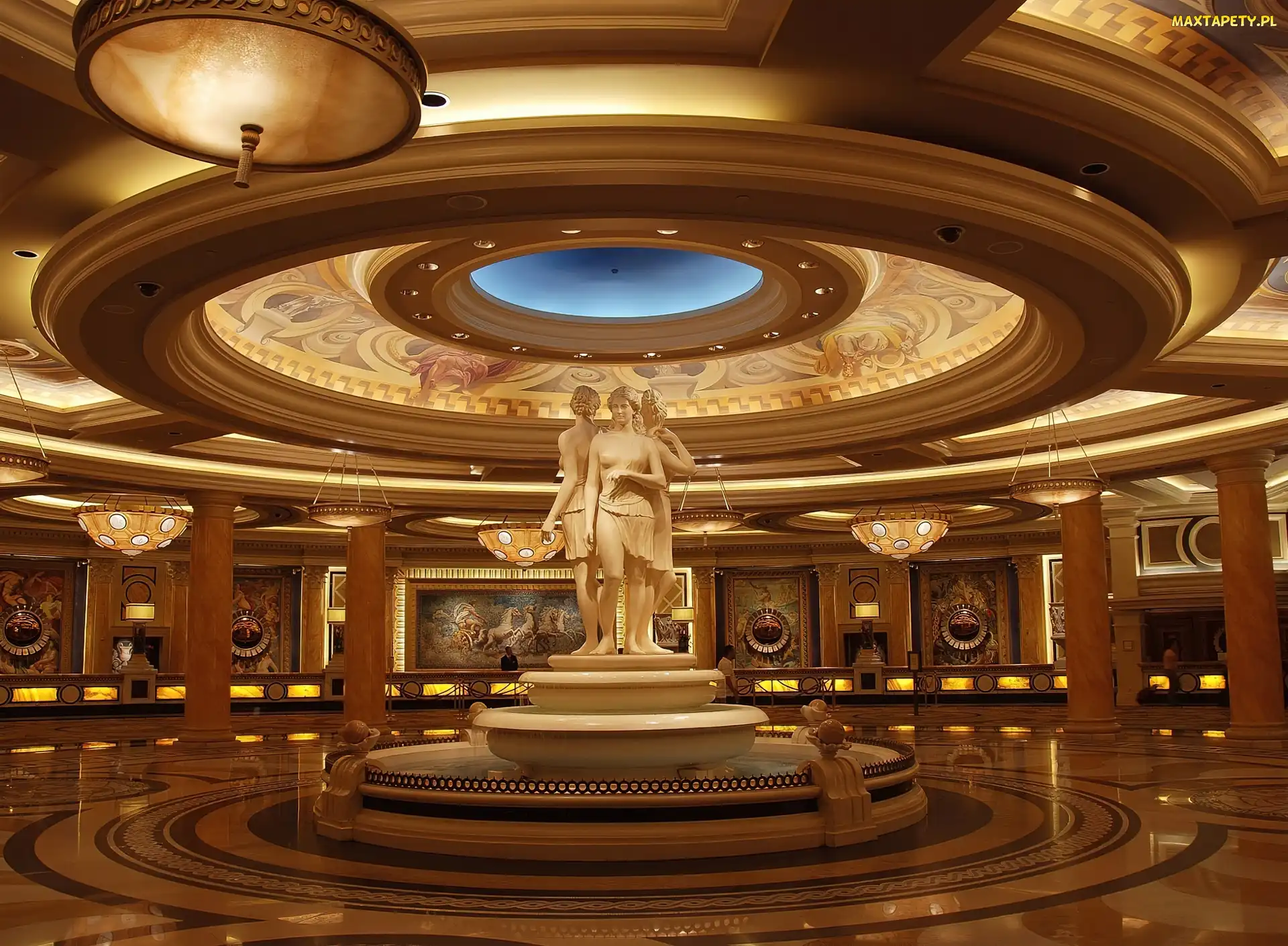 Wnętrze, Hotel Caesars Palace, Stany Zjednoczone, Las Vegas