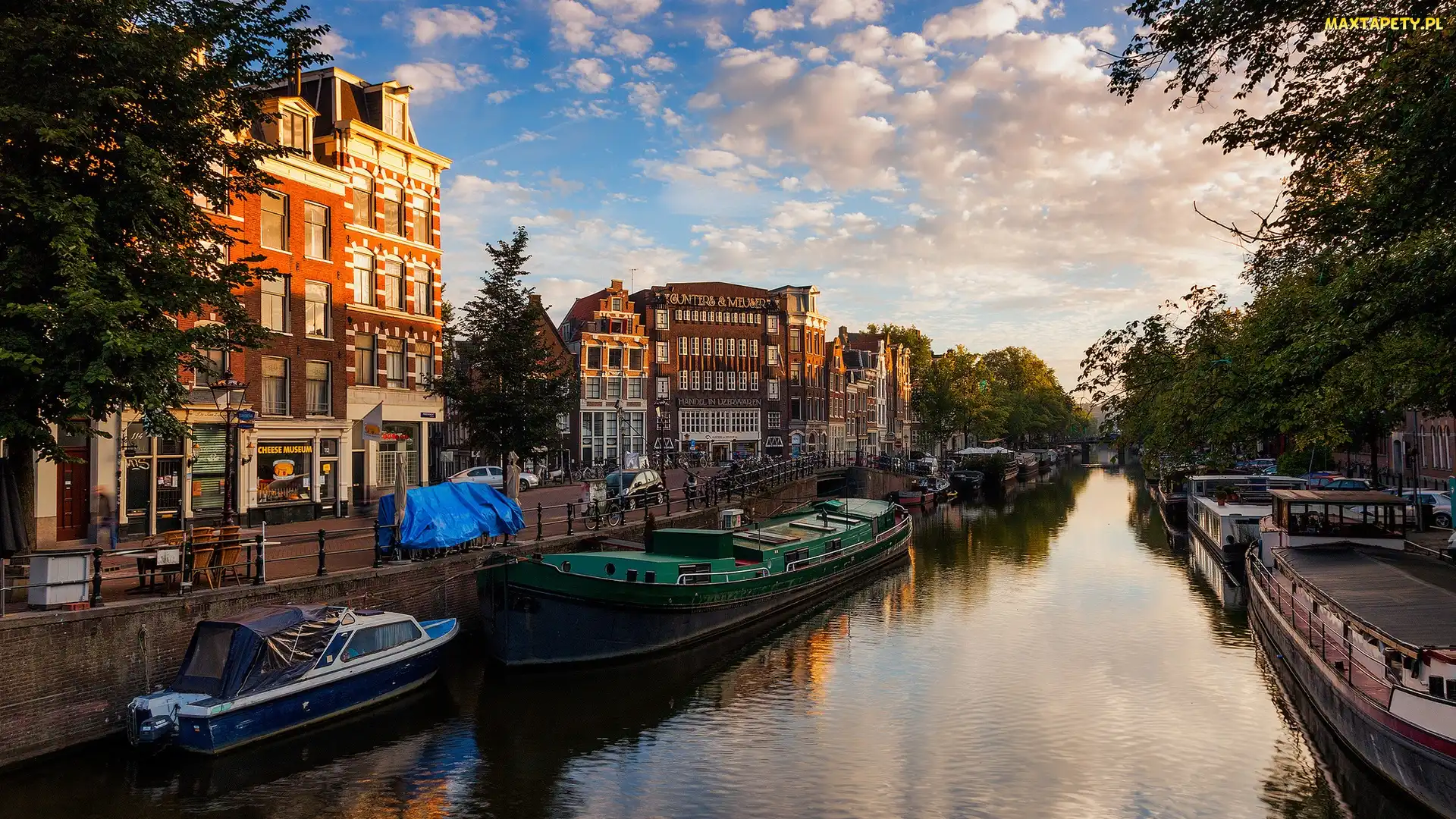 Zachód, Amsterdam, Słońca