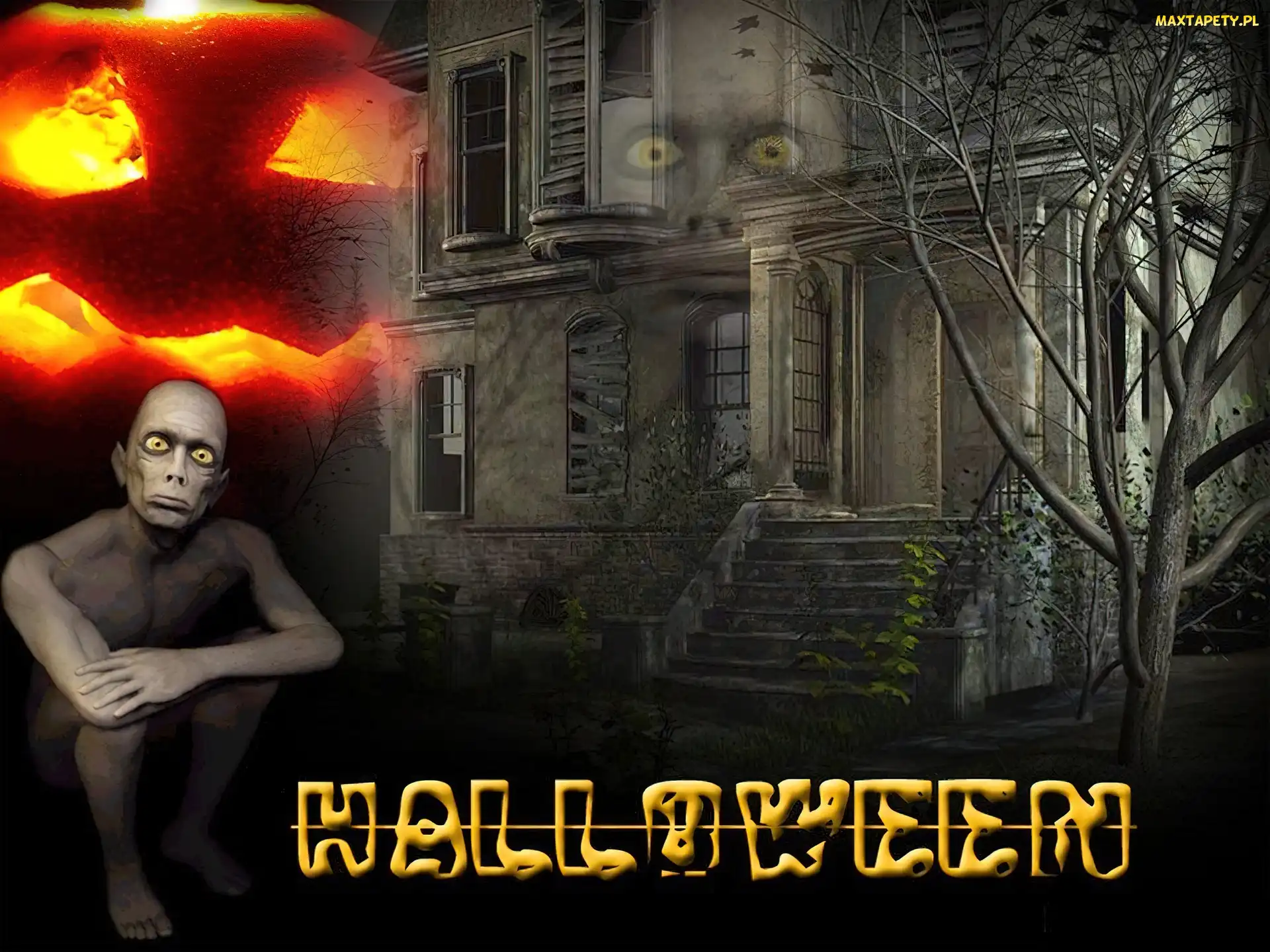 straszny człowiek, Halloween