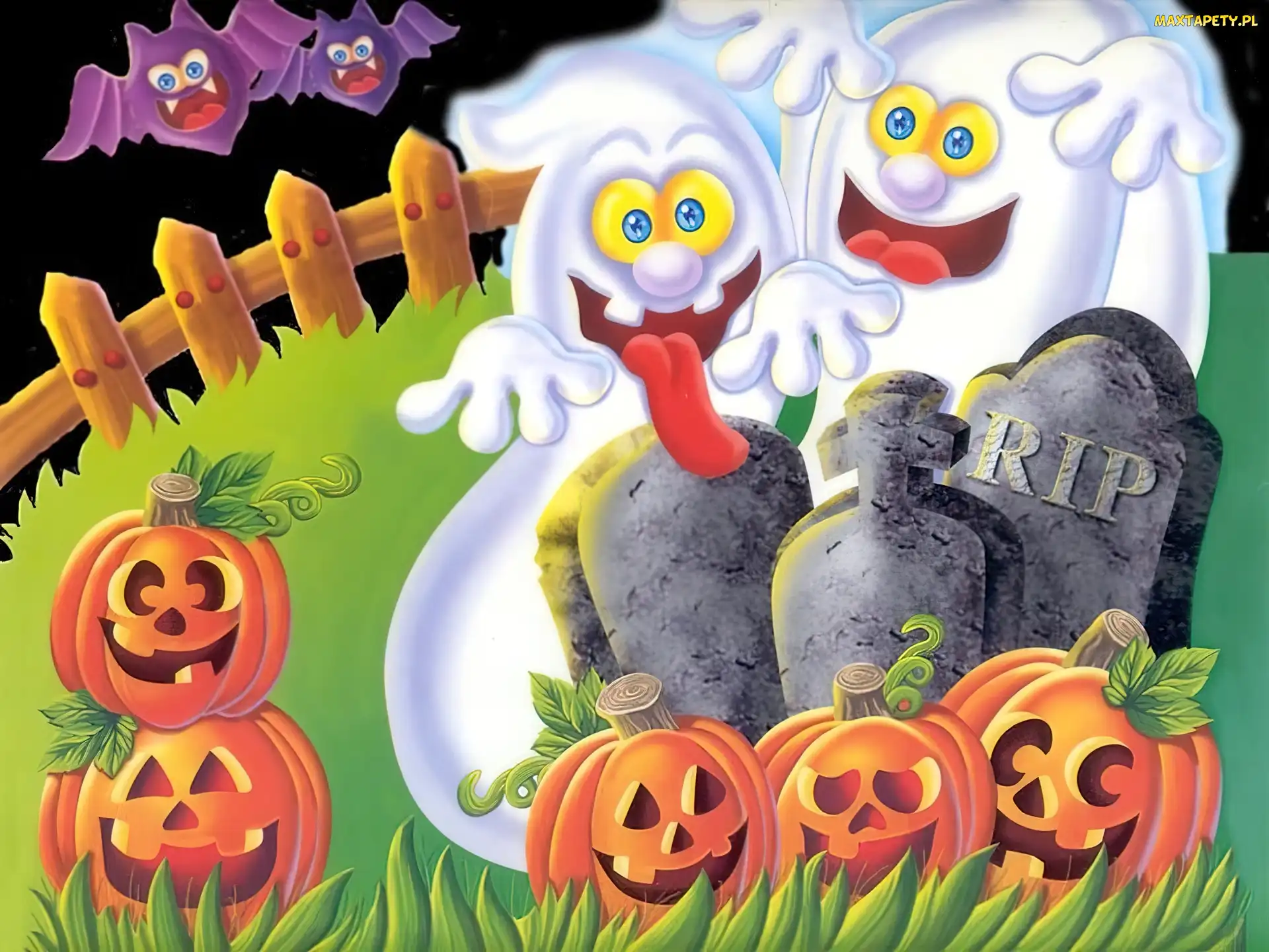 duchy przy grobie, Halloween