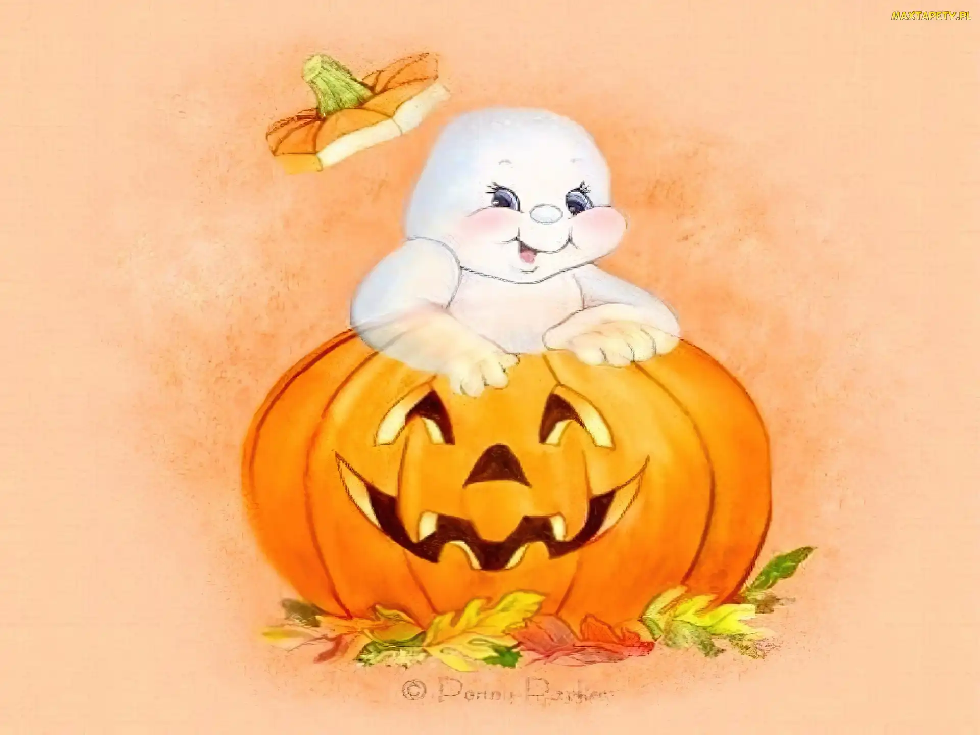 Halloween, duszek, dynia