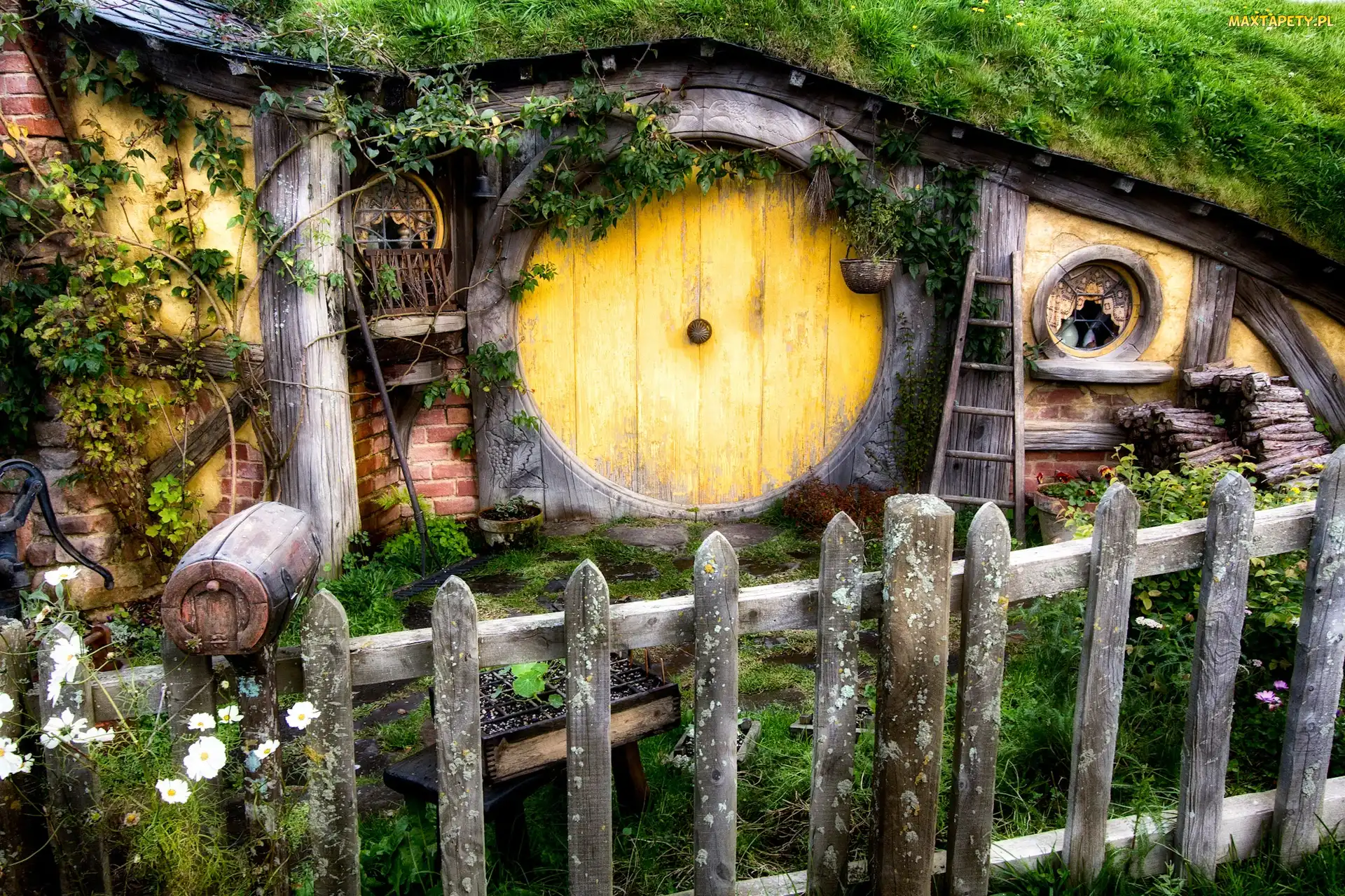 Hobbit, Płotek, Domek