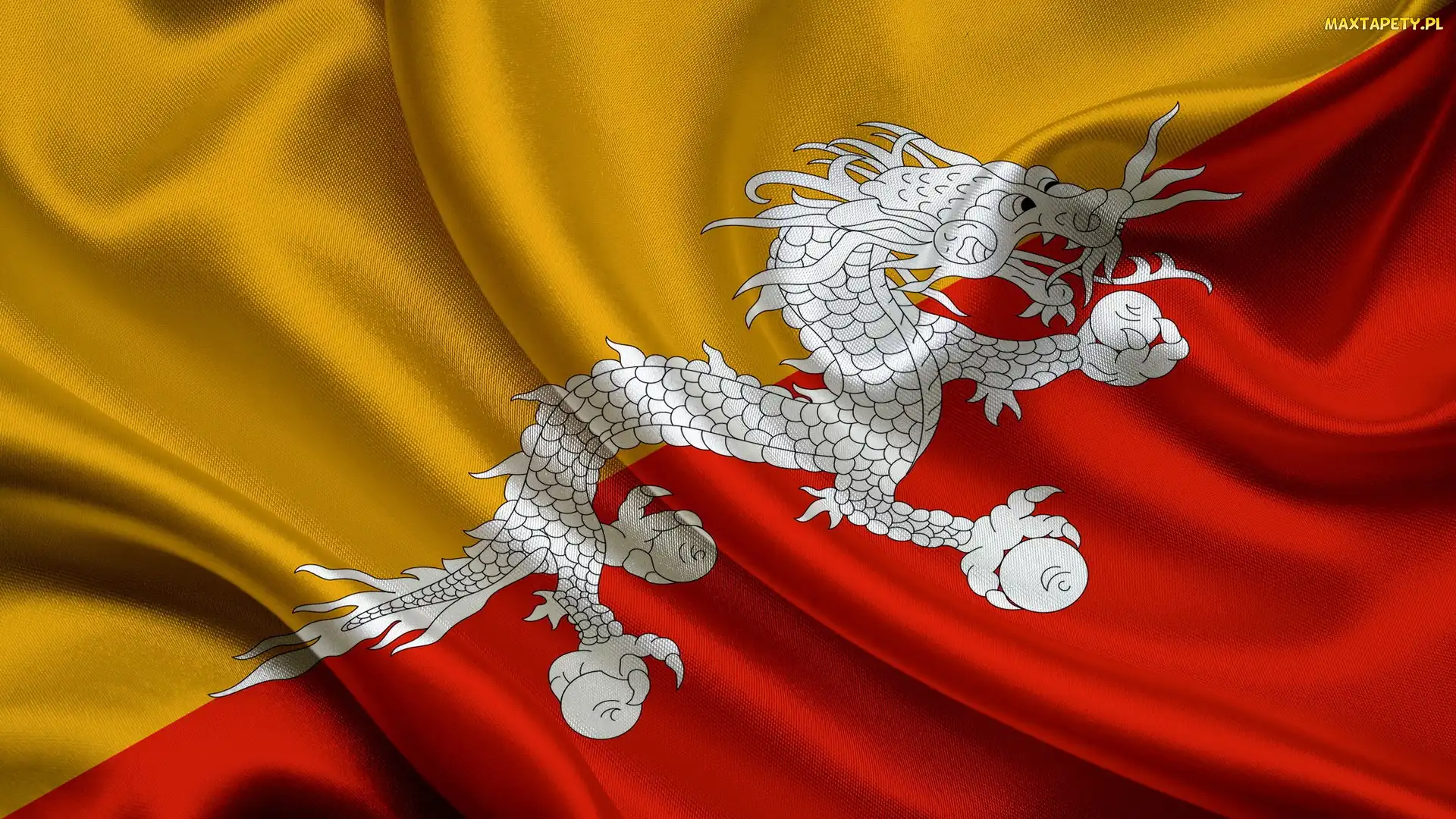 Bhutan, Flaga, Państwo