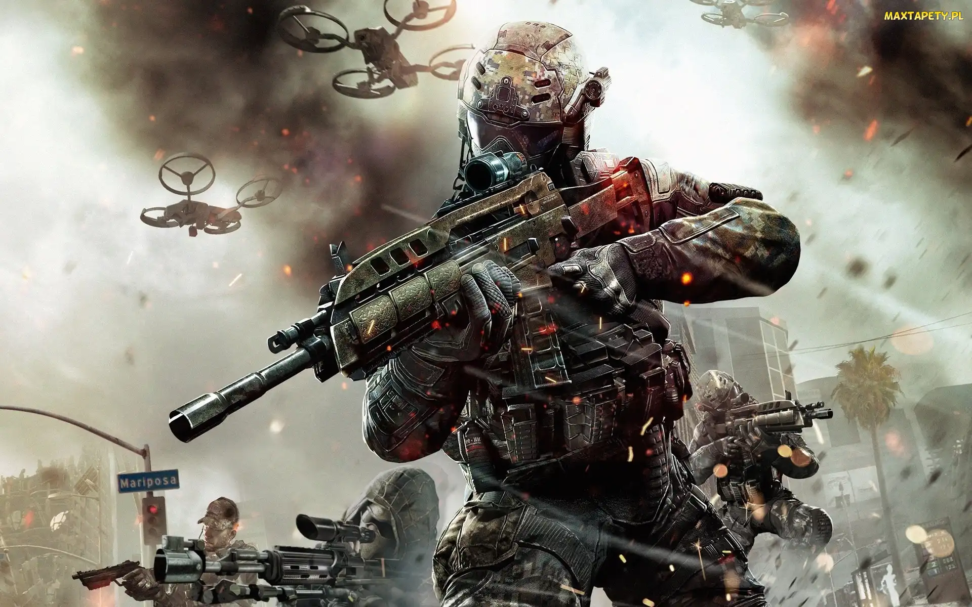 Żołnierz
, Strzały, Call of Duty 2, Broń