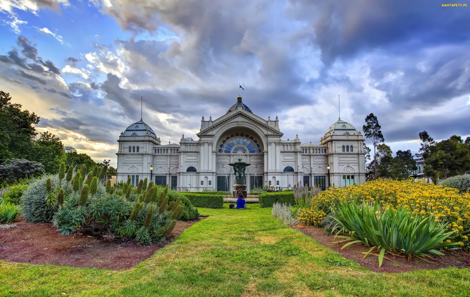 Ogród, Zamek, Australia, Melbourne