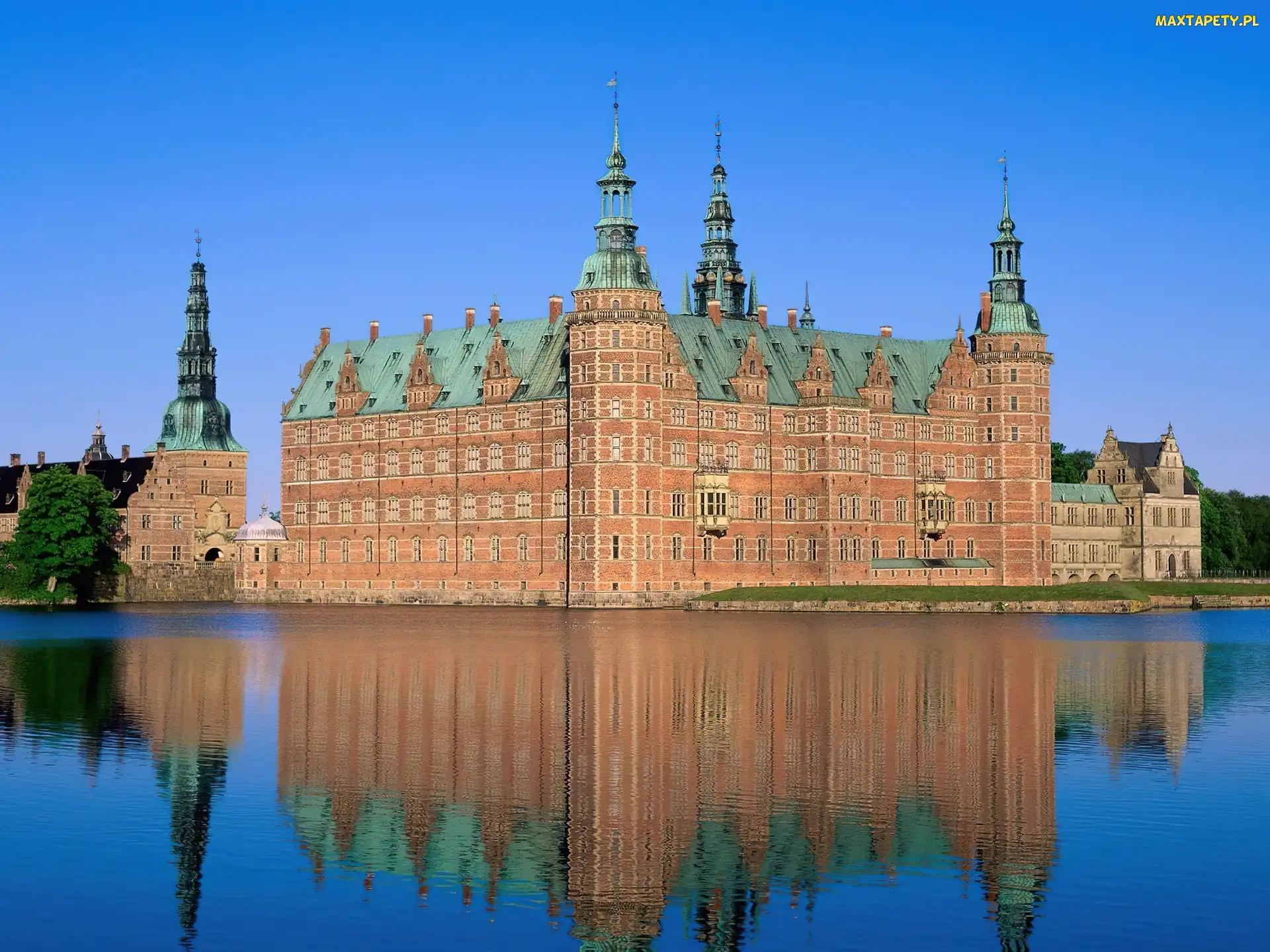 Miasto Hillerød, Woda, Narodowe Muzeum Historyczne, Dania, Zamek Frederiksborg
