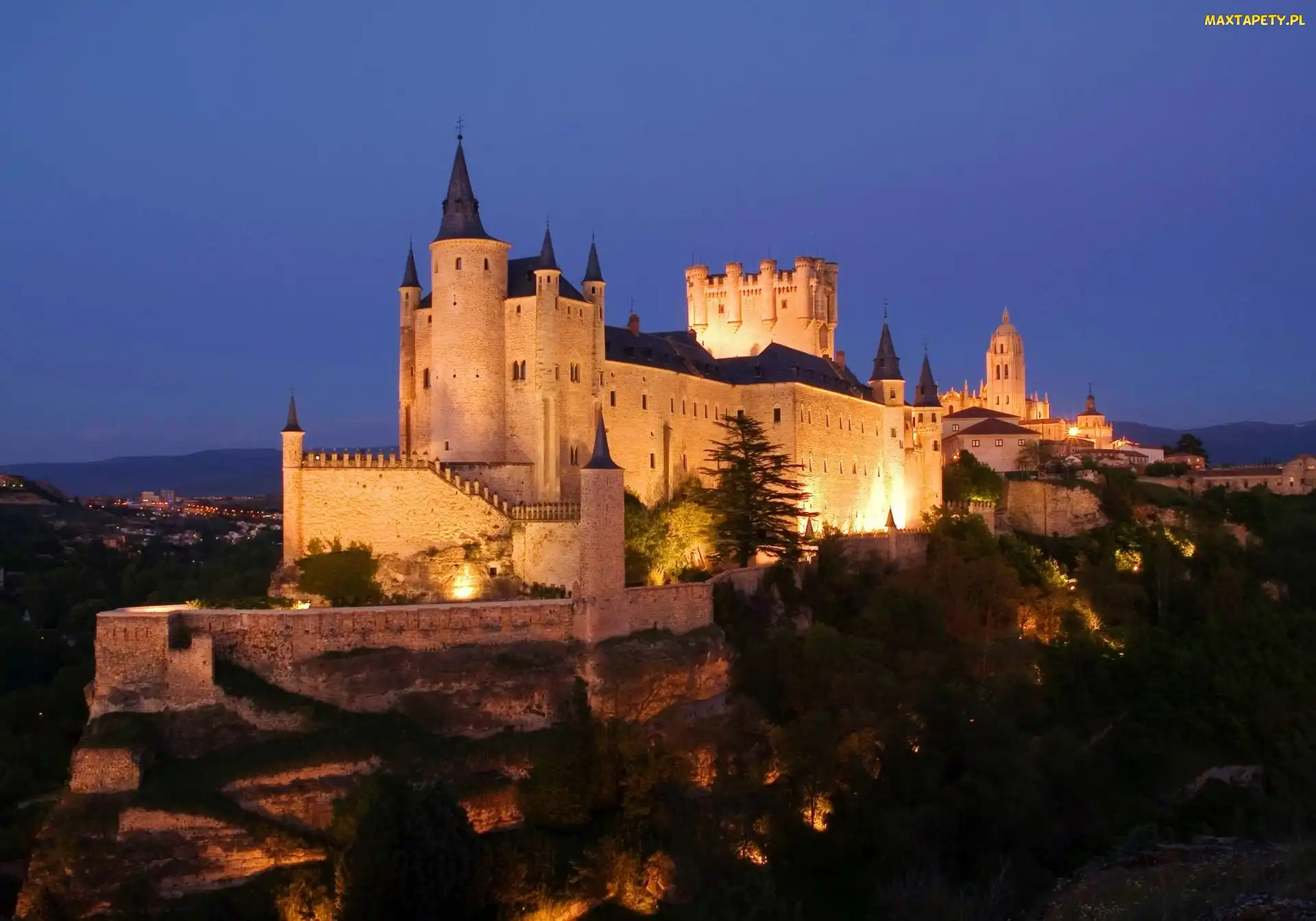 Hiszpania, Segowia, Zamek Alkazar w Segowii, Alcazar de Segovia