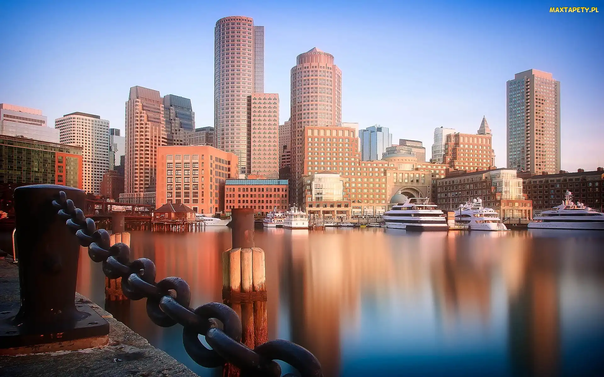 Boston, Woda, Miasto