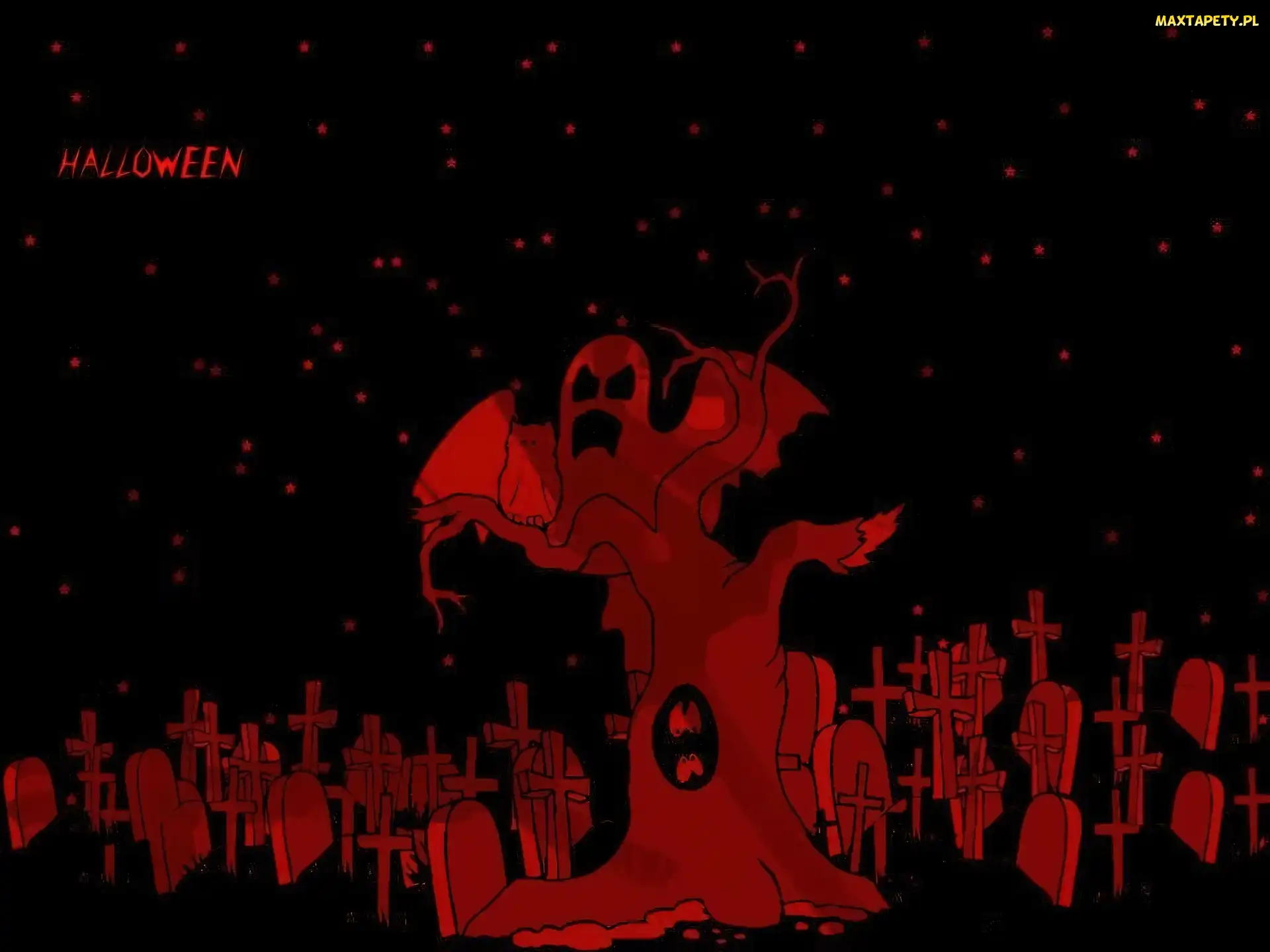 Halloween, cmentarz