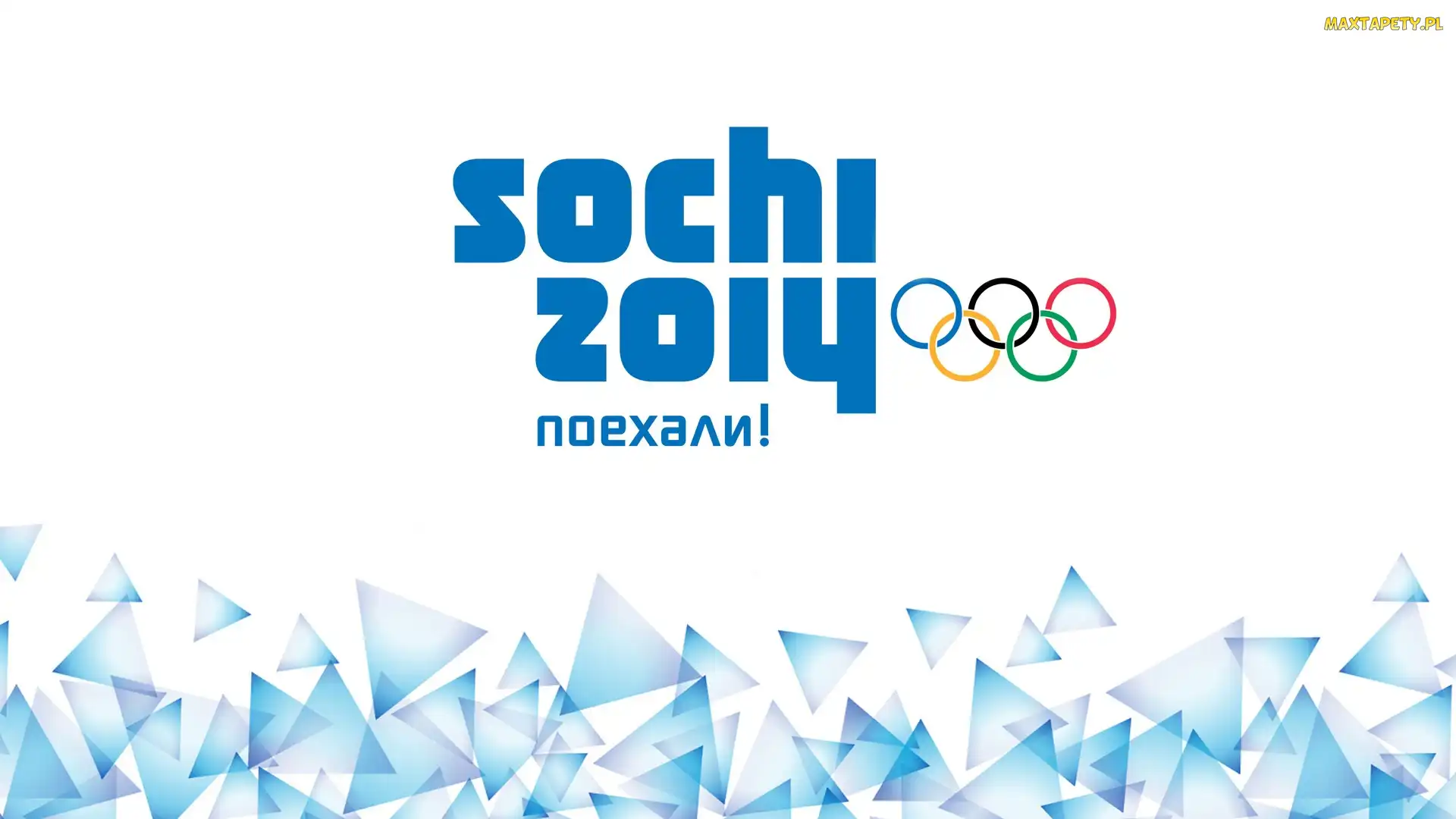 2014, Logo, Napis, Olimpiada, Sochi