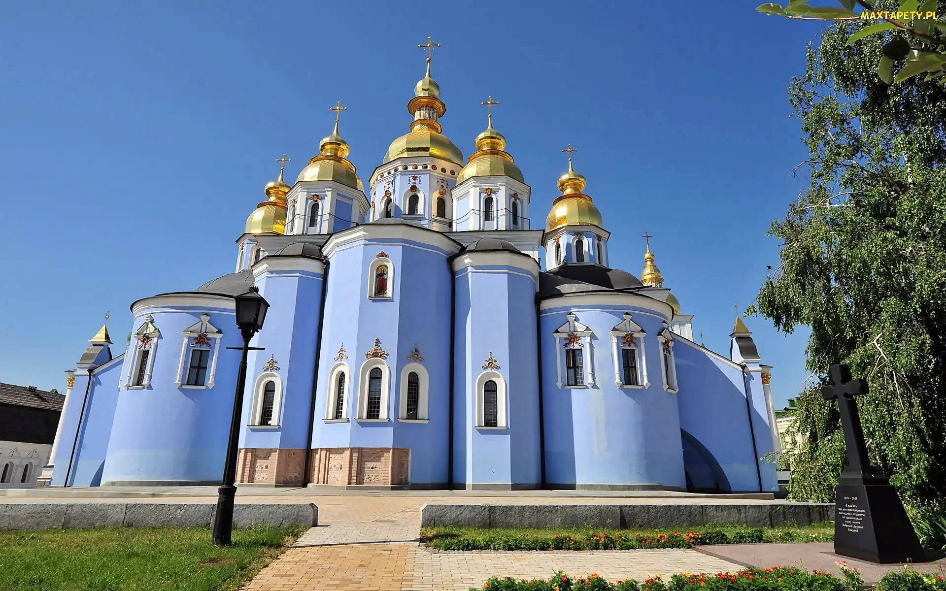 Ukraina, Kijów, Świętego, Cerkiew, Michała, Archanioła